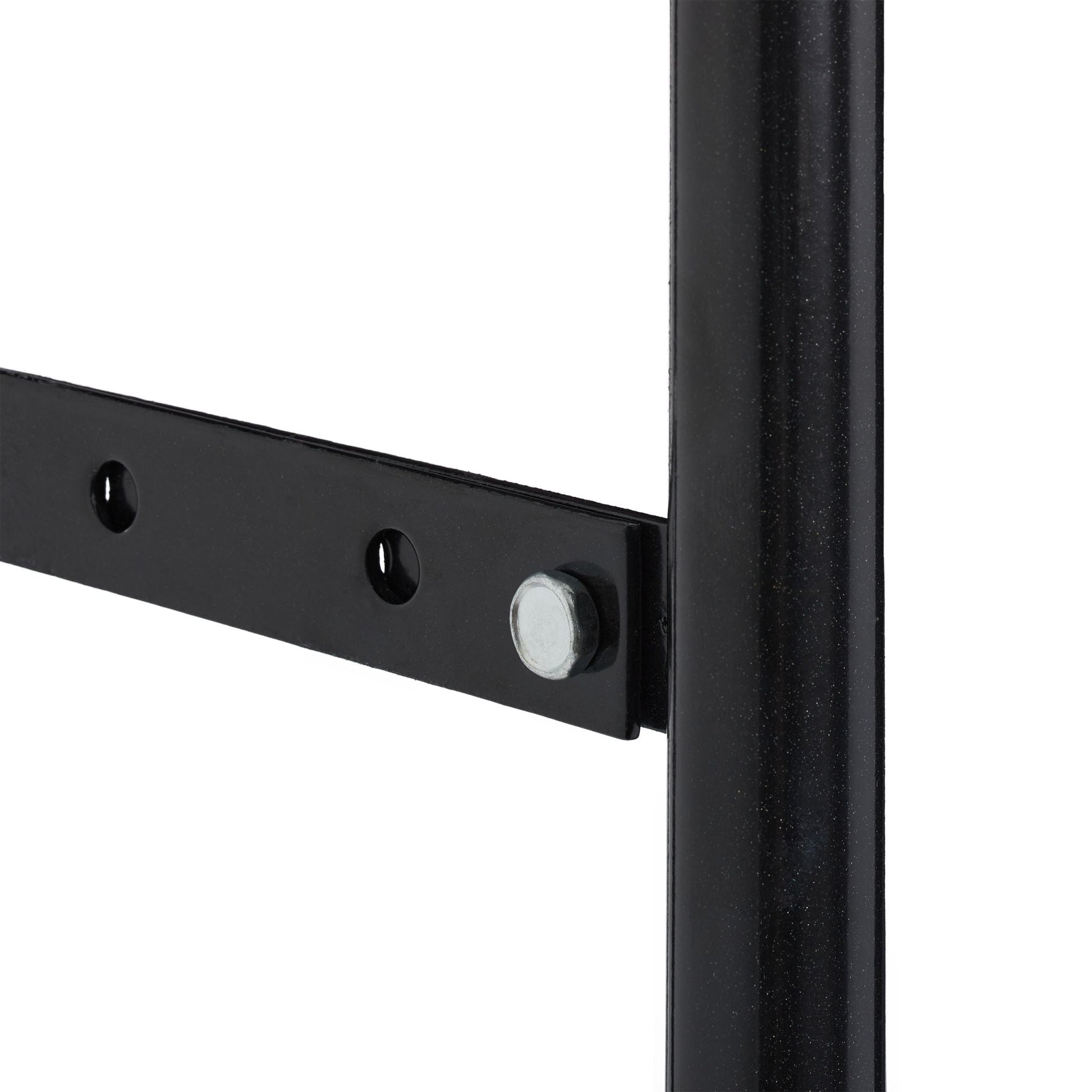 Kaminholzregal verstellbar Schwarz von Relaxdays