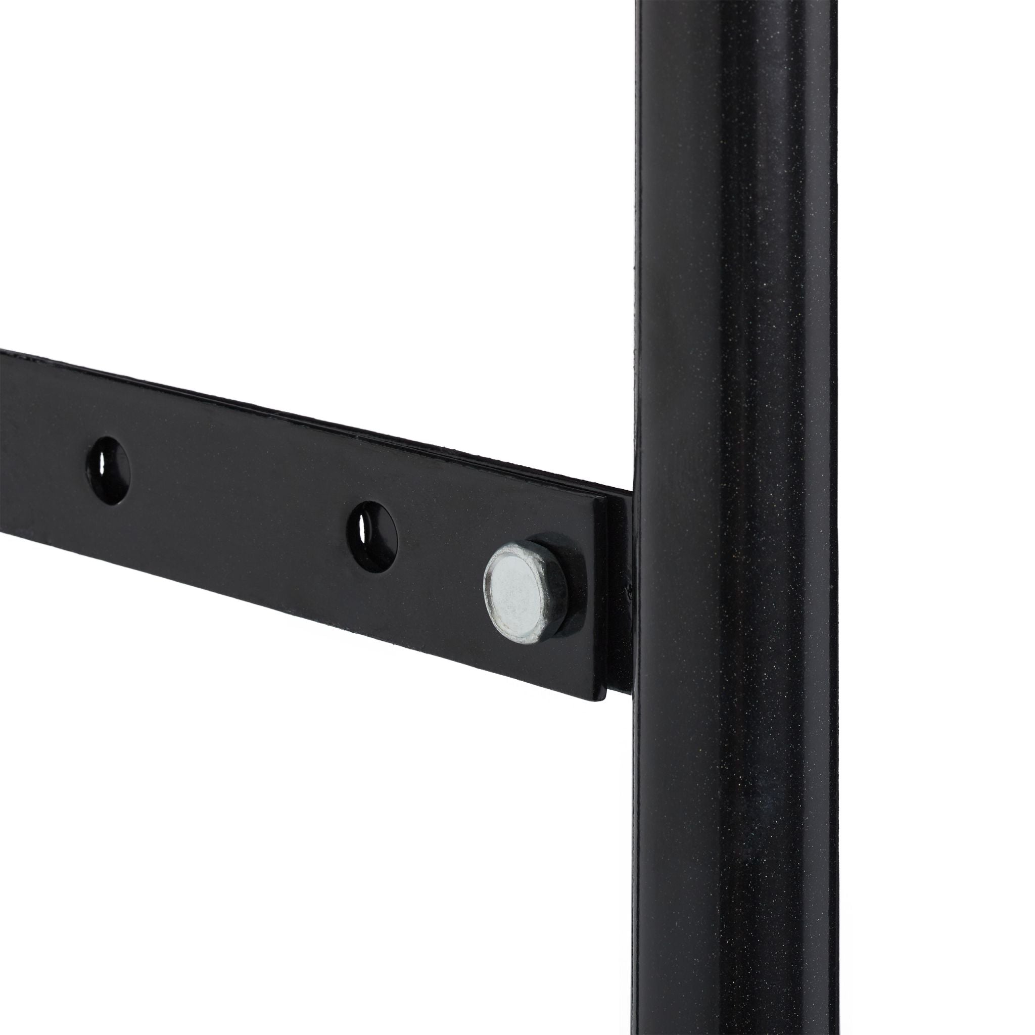 Kaminholzregal verstellbar Schwarz von Relaxdays