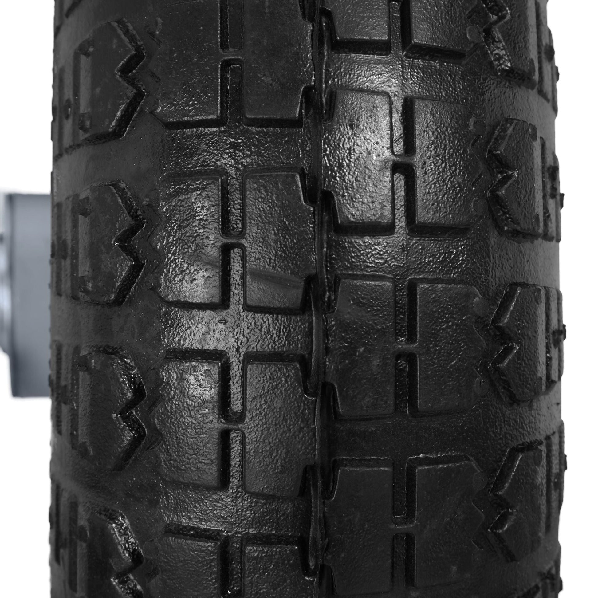 Sackkarrenrad 2er-Set 4.10 3.50-4 Schwarz-Grau von Relaxdays