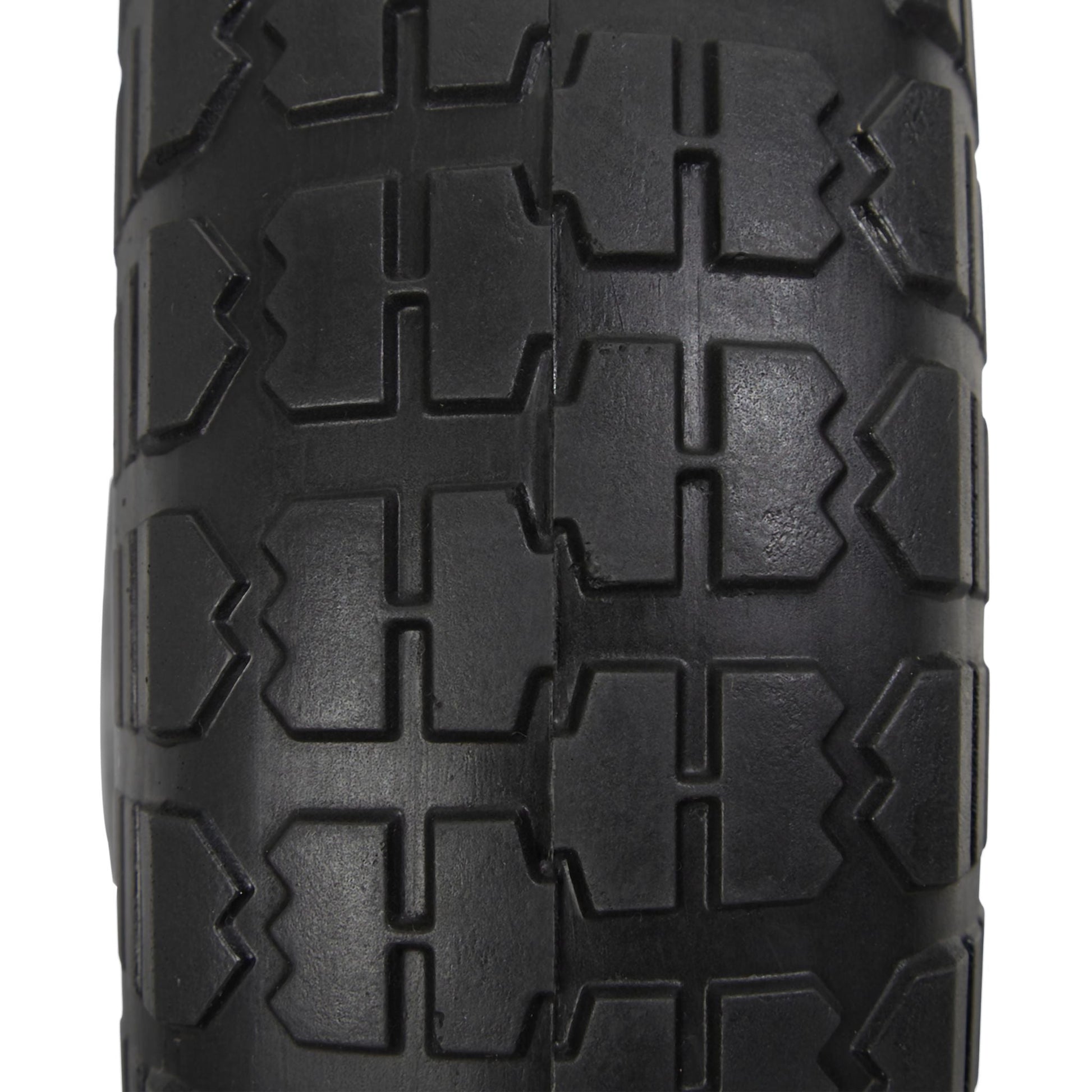 Sackkarrenrad PU 2er-Set 4.1/3.5-4 Schwarz-Grau von Relaxdays