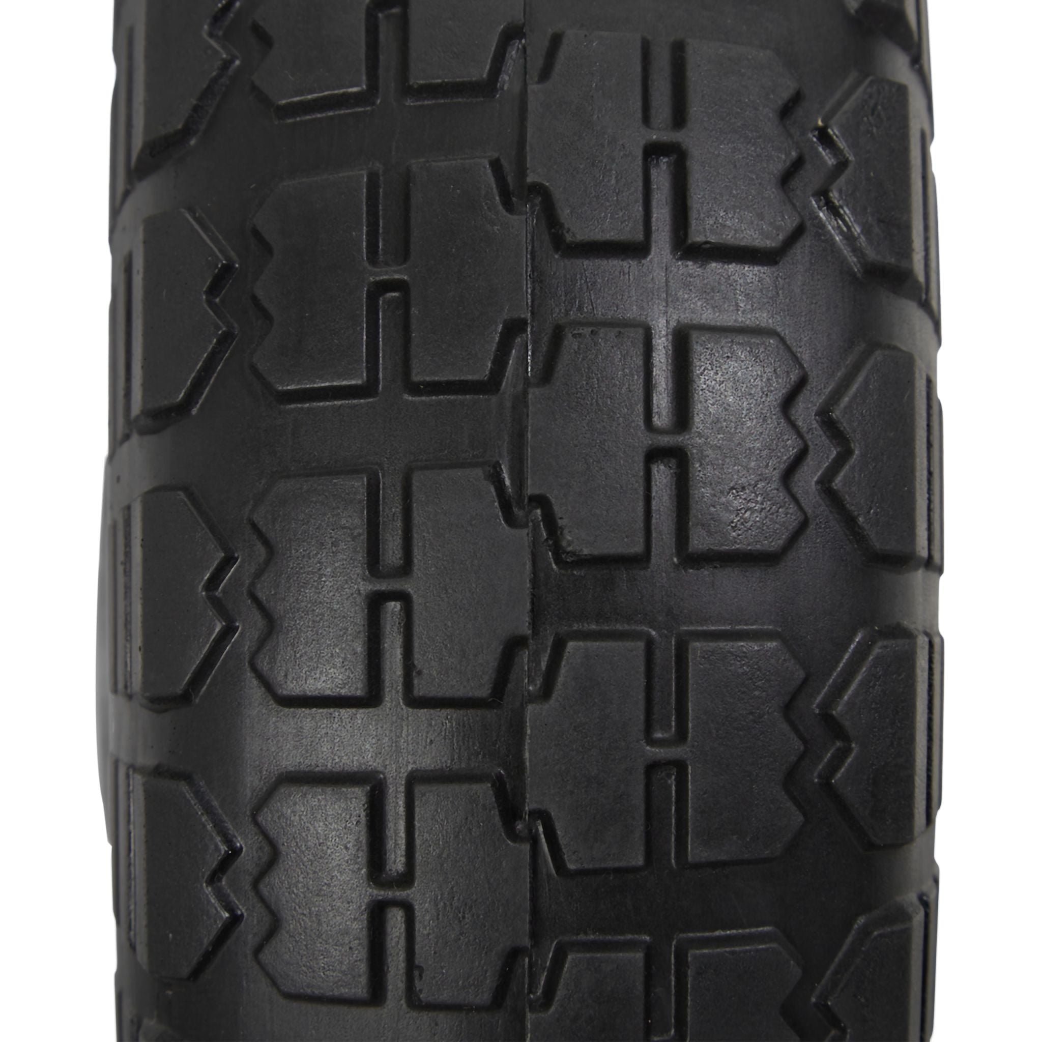 Sackkarrenrad PU 2er-Set 4.1/3.5-4 Schwarz-Grau von Relaxdays