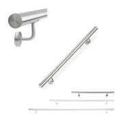 Handlauf Edelstahl Silber von Relaxdays