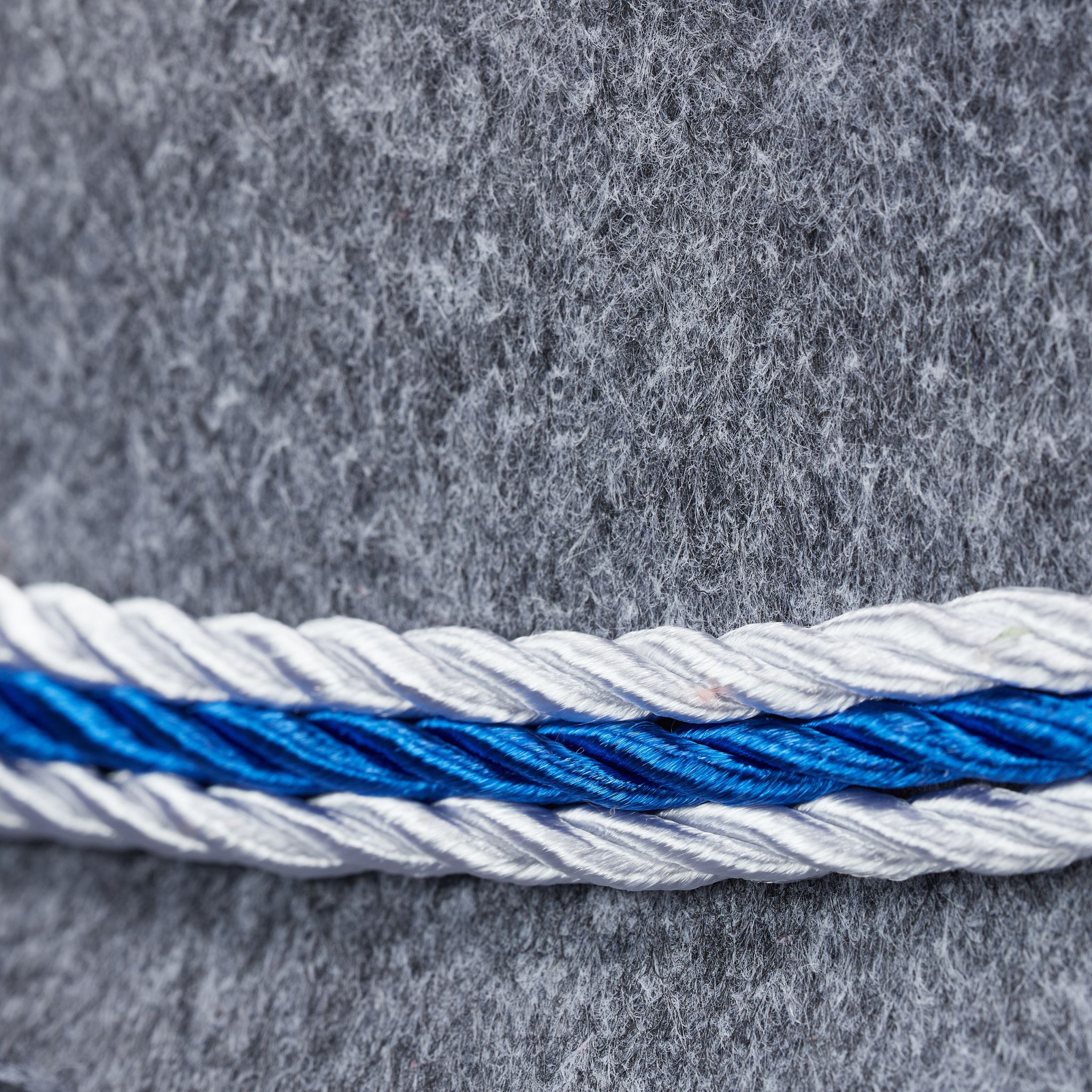 Trachtenhut Bayern 5er-Set Weiss-Blau-Grau von Relaxdays