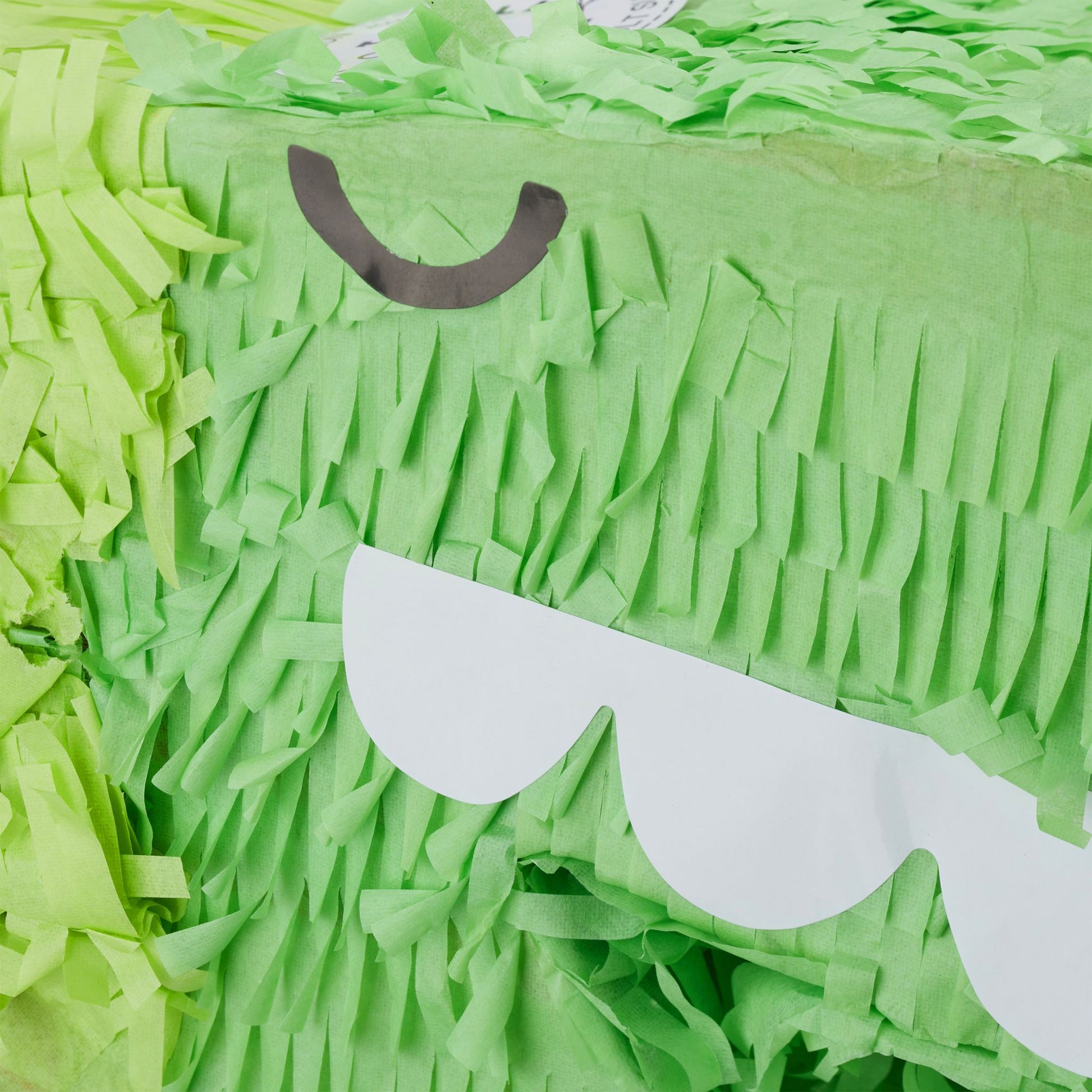 Pinata Dino Weiss-Grün von Relaxdays