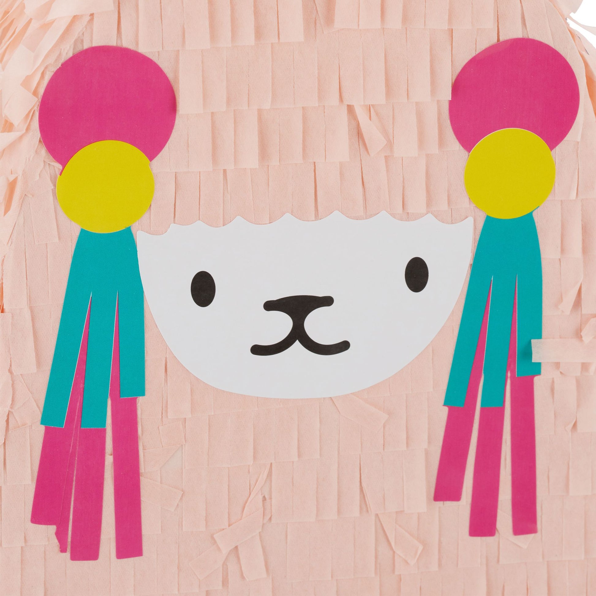Pinata Lama Gelb-Rosa-Türkis von Relaxdays