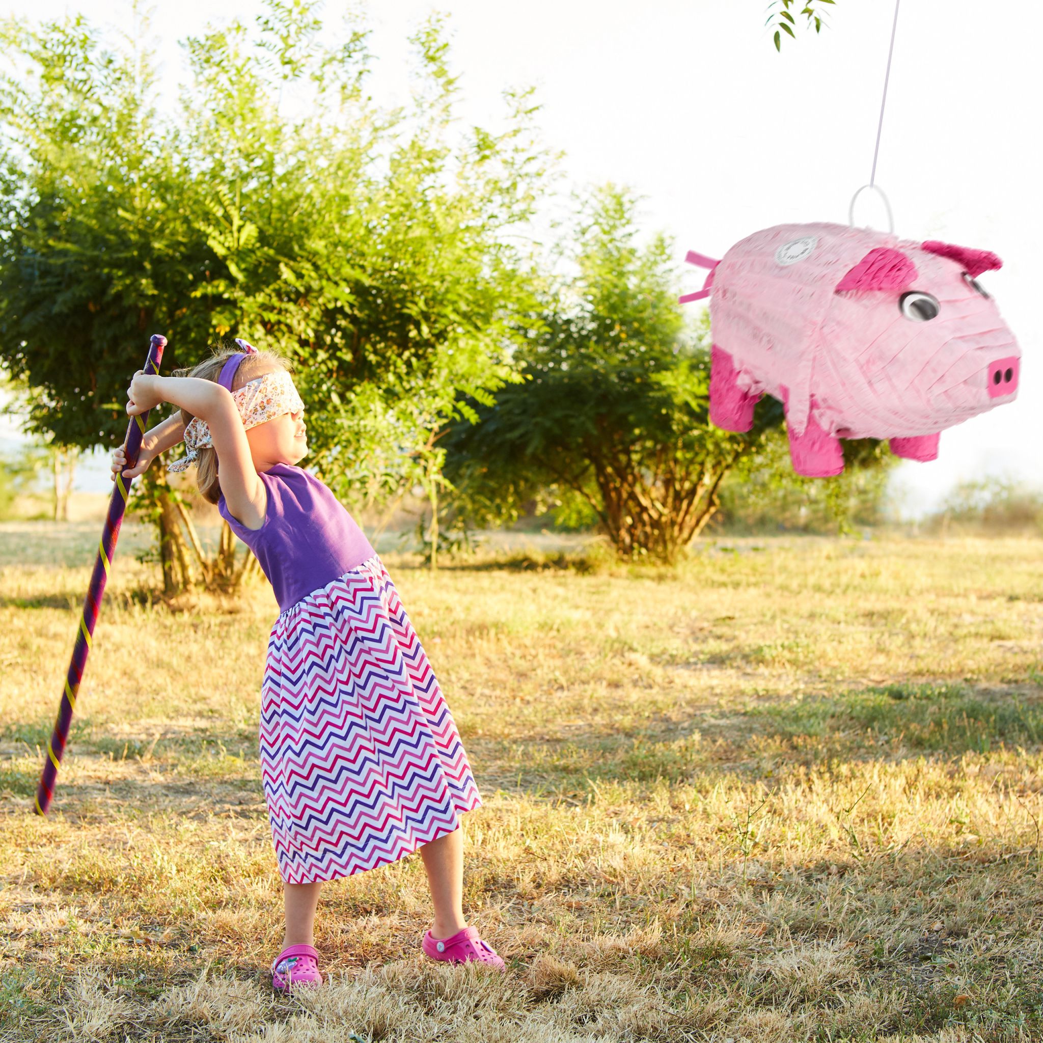Pinata Schwein Pink-Rosa von Relaxdays
