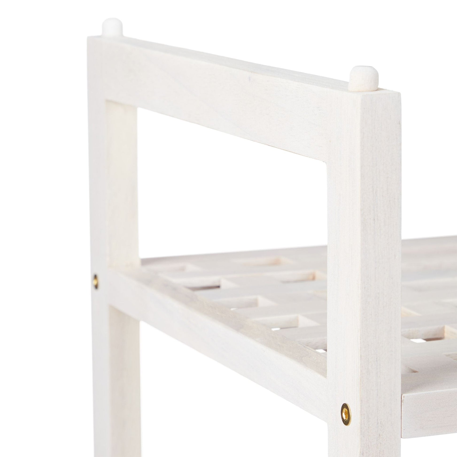 Schuhregal stapelbar weiss Weiss von Relaxdays