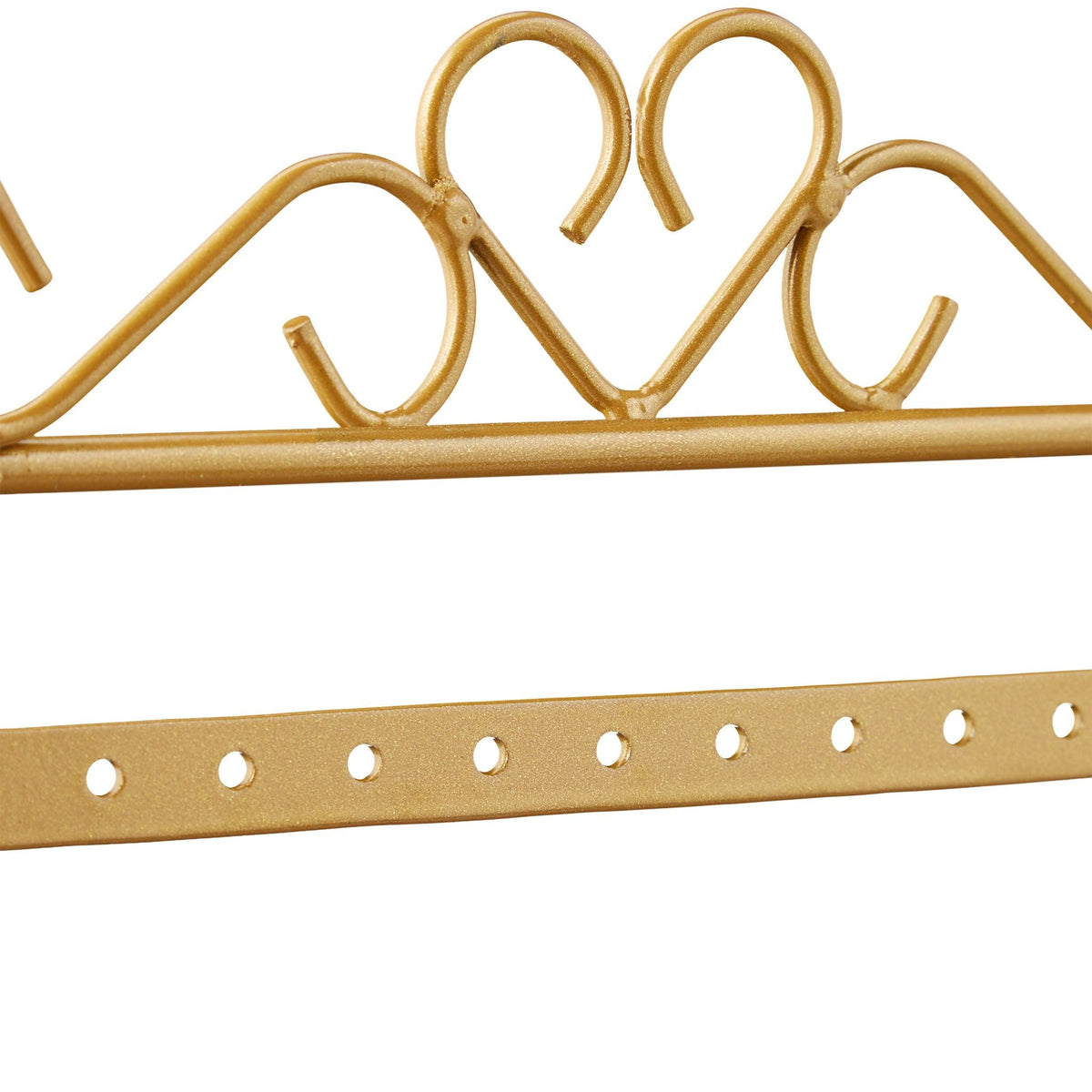 Ohrringhalter für Stecker Gold von Relaxdays