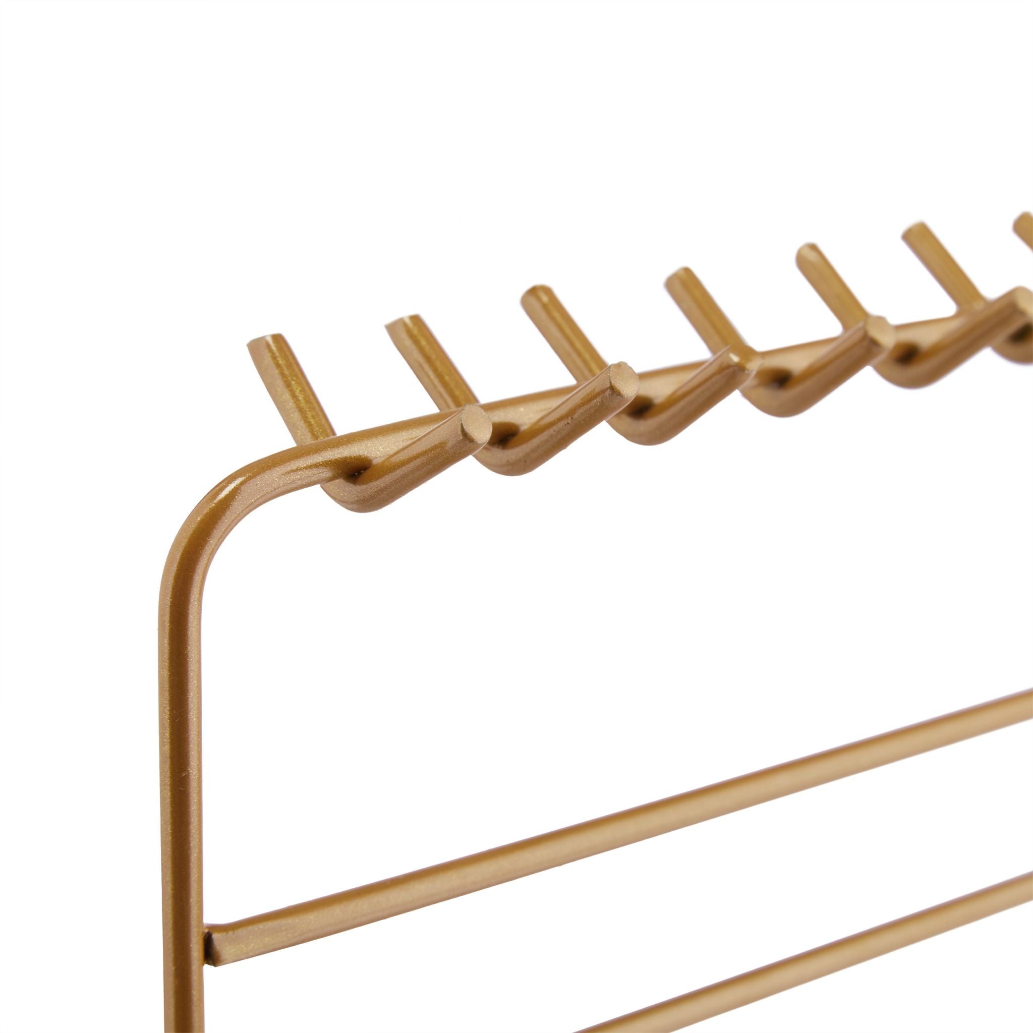 Schmuckständer Ketten und Ohrringe Gold von Relaxdays