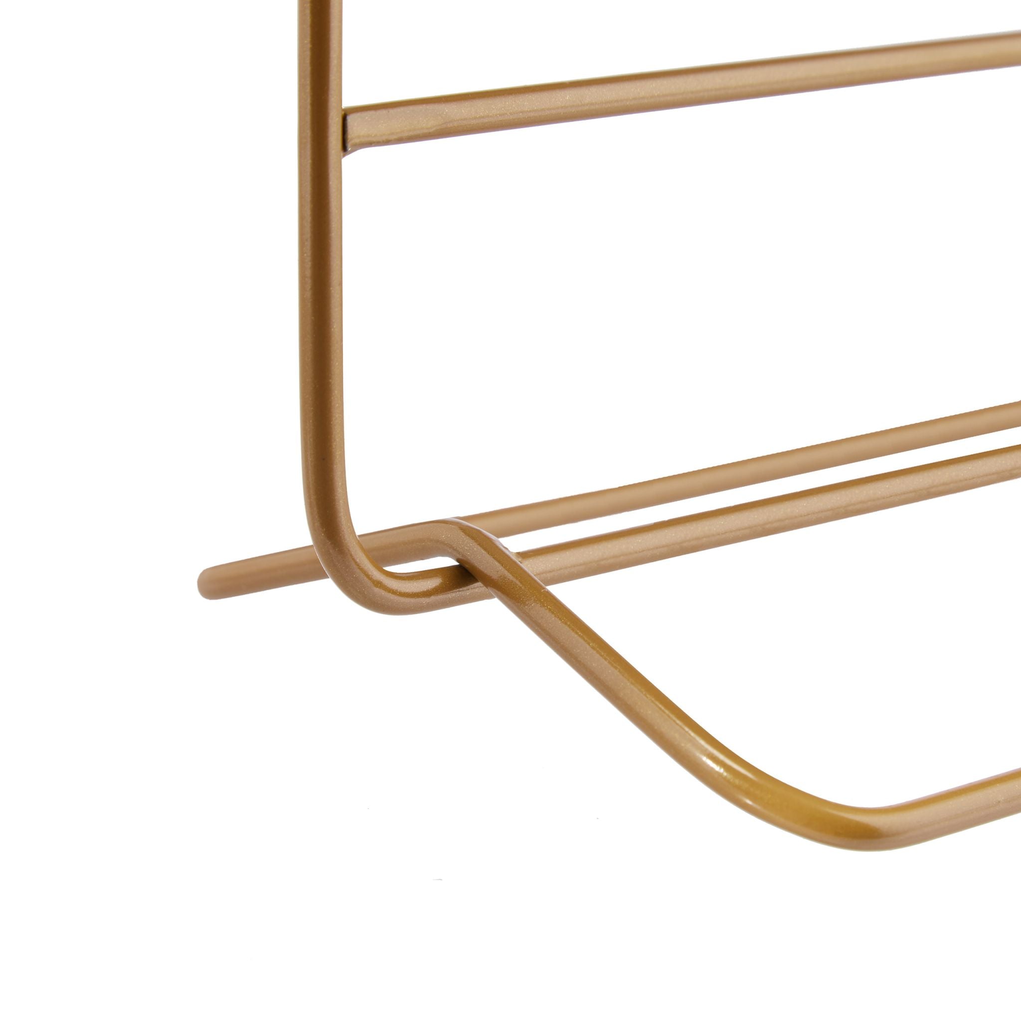 Schmuckständer Ketten und Ohrringe Gold von Relaxdays