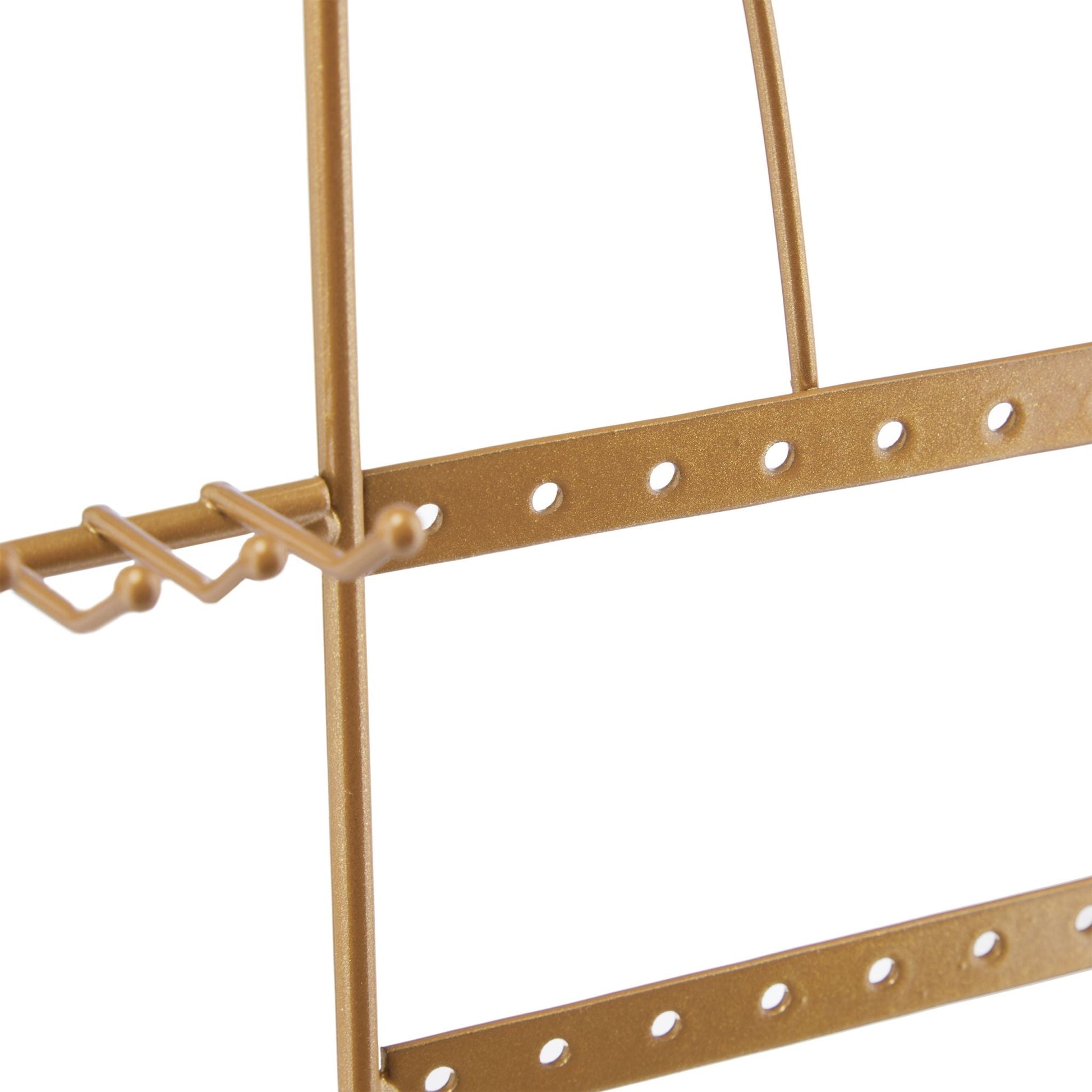 Schmuckhalter Wand Gold von Relaxdays