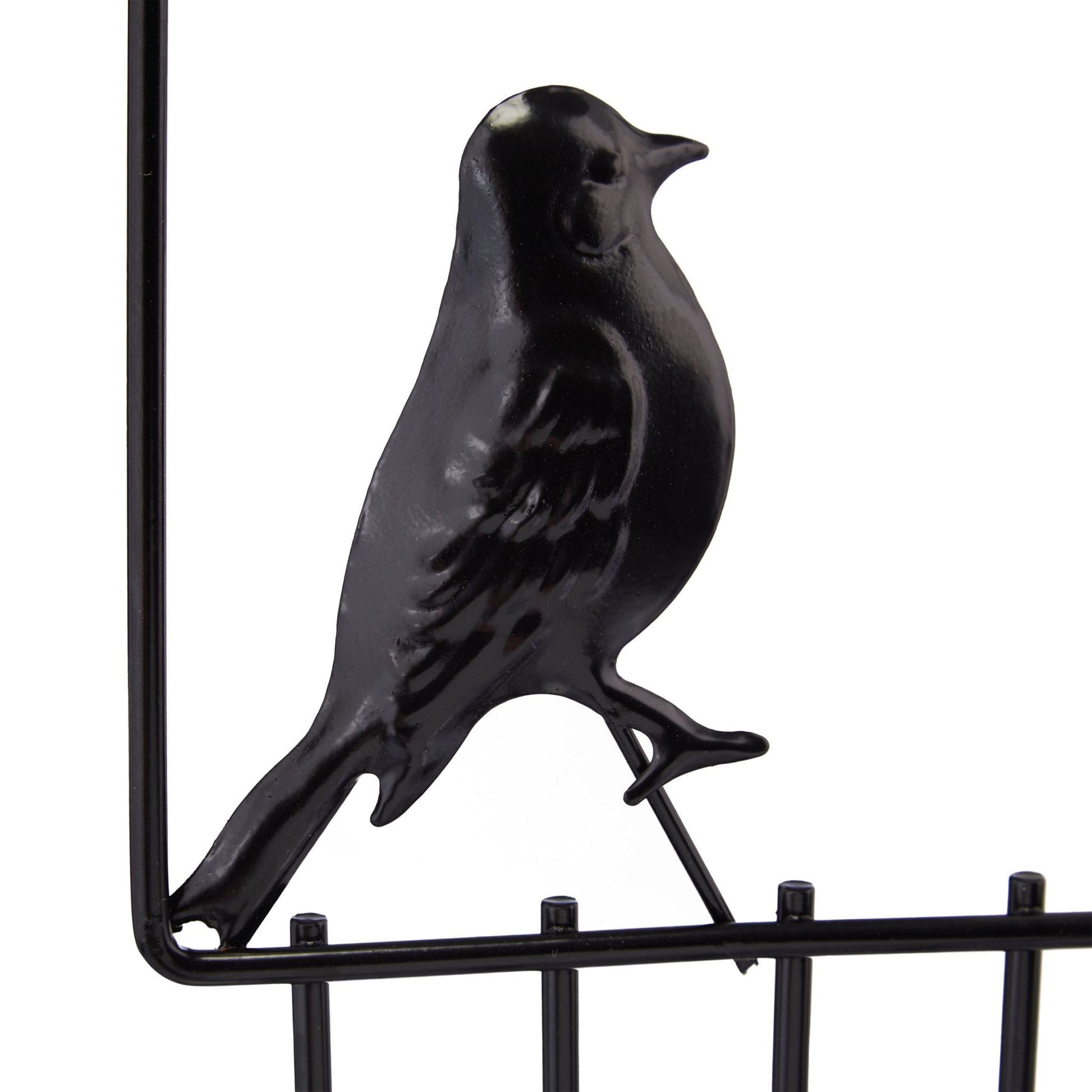 Schmuckhalter Wand Schwarz von Relaxdays