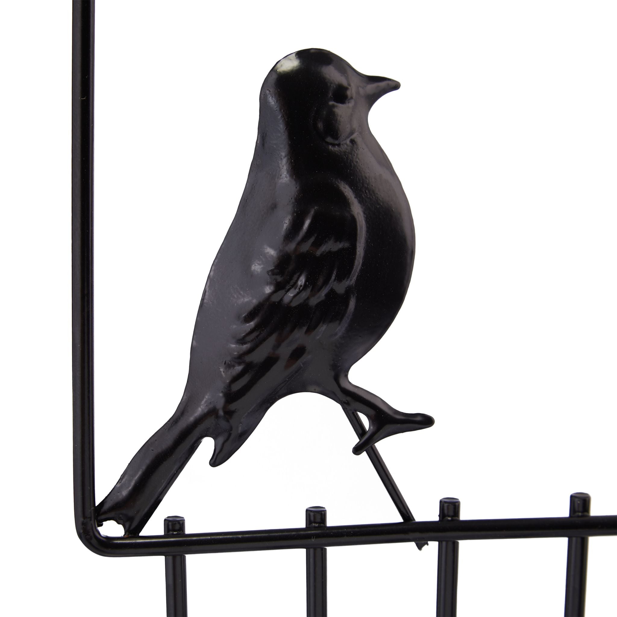 Schmuckhalter Wand Schwarz von Relaxdays