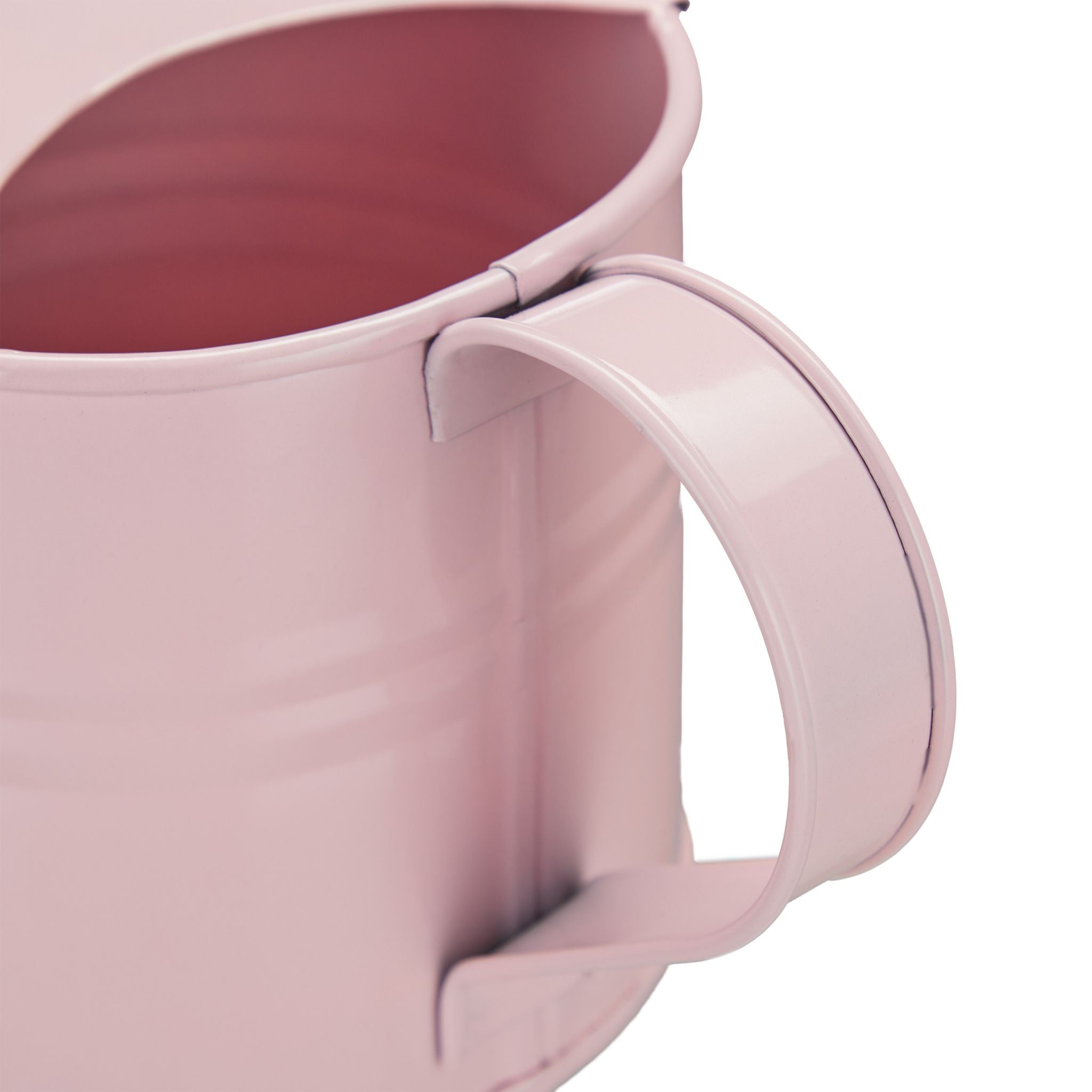 Giesskanne Metall Rosa von Relaxdays