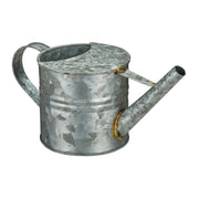 Giesskanne Metall Silber von Relaxdays