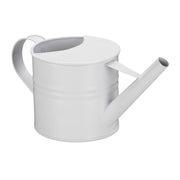 Giesskanne Metall Weiss von Relaxdays