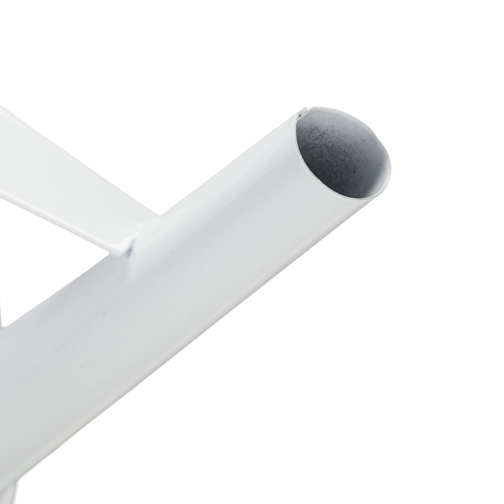 Giesskanne Metall Weiss von Relaxdays