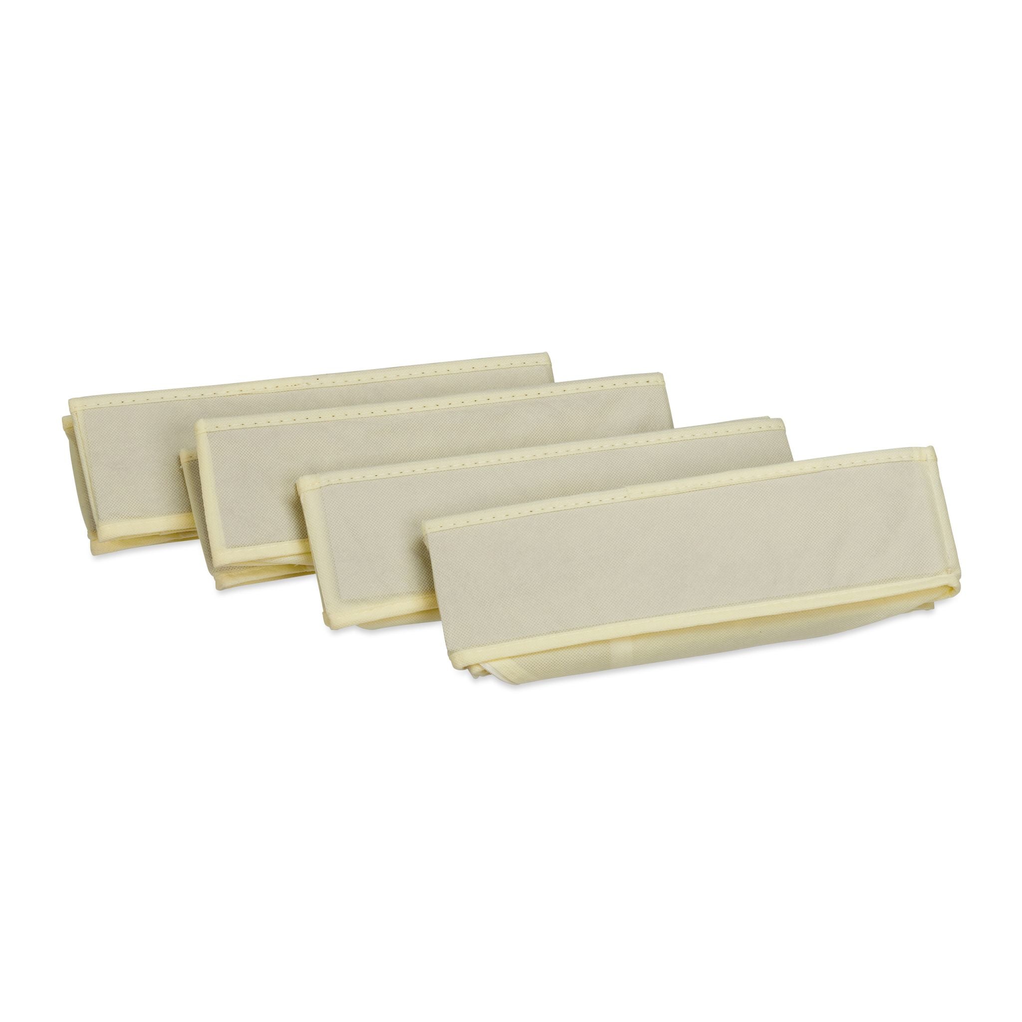 Unterwäscheorganiser 4er-Set Beige von Relaxdays