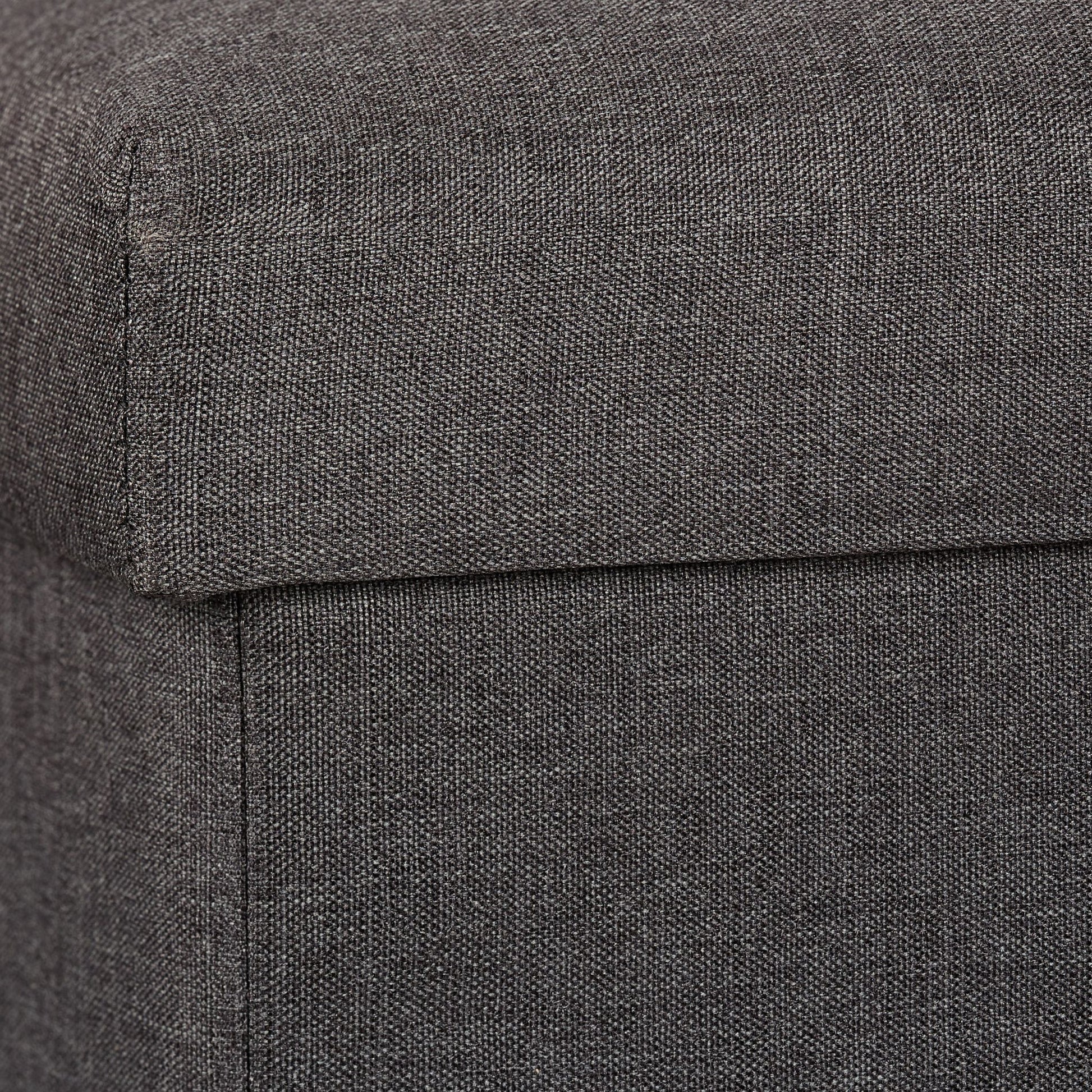 Sitzbank mit Stauraum Anthrazit-Hellbraun von Relaxdays
