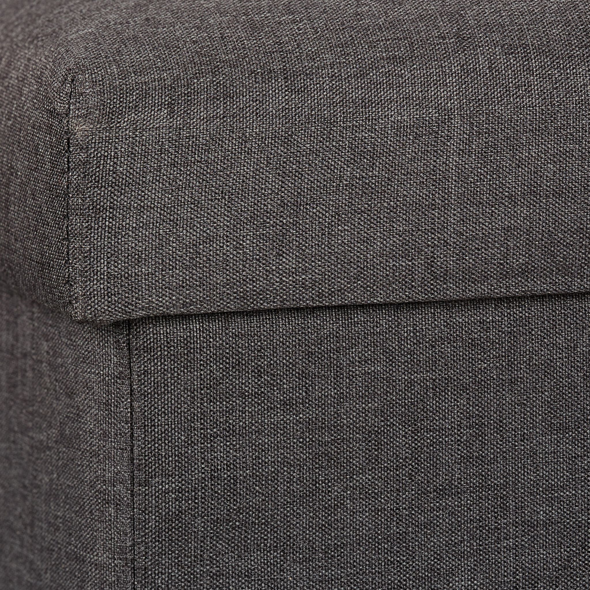 Sitzbank mit Stauraum Anthrazit-Hellbraun von Relaxdays