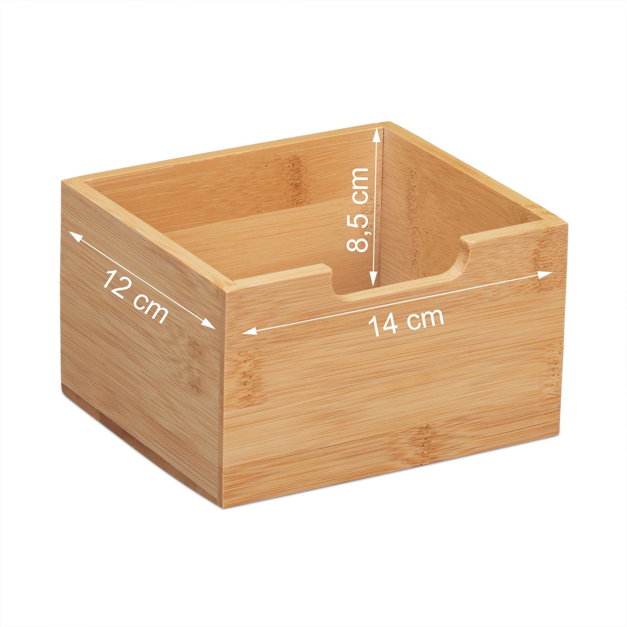 Schreibtisch Organizer mit Schubladen Hellbraun von Relaxdays