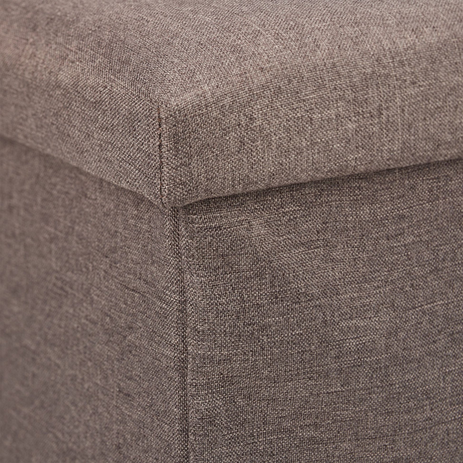 Sitzhocker mit Stauraum Anthrazit von Relaxdays