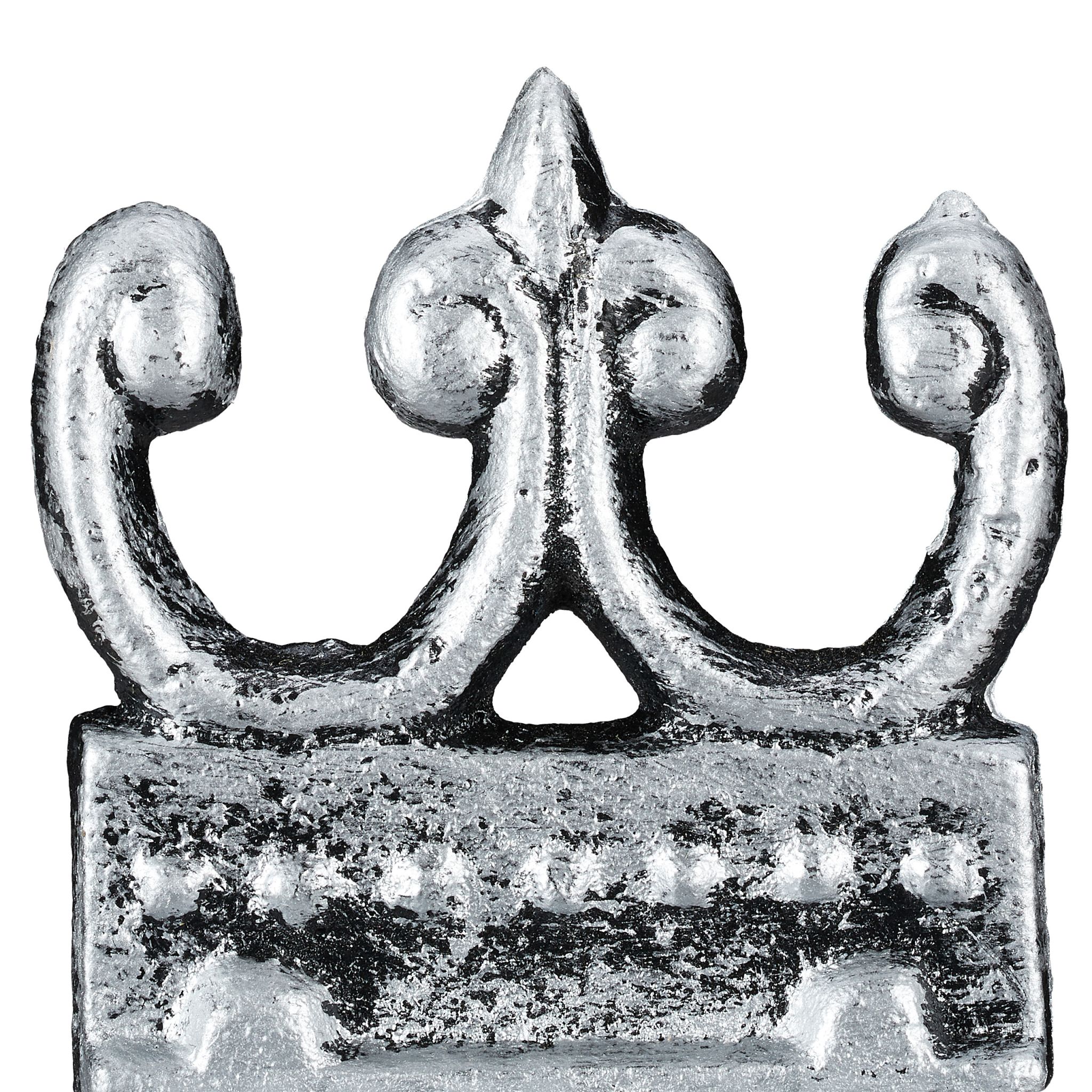 Seifenschale Gusseisen Silber