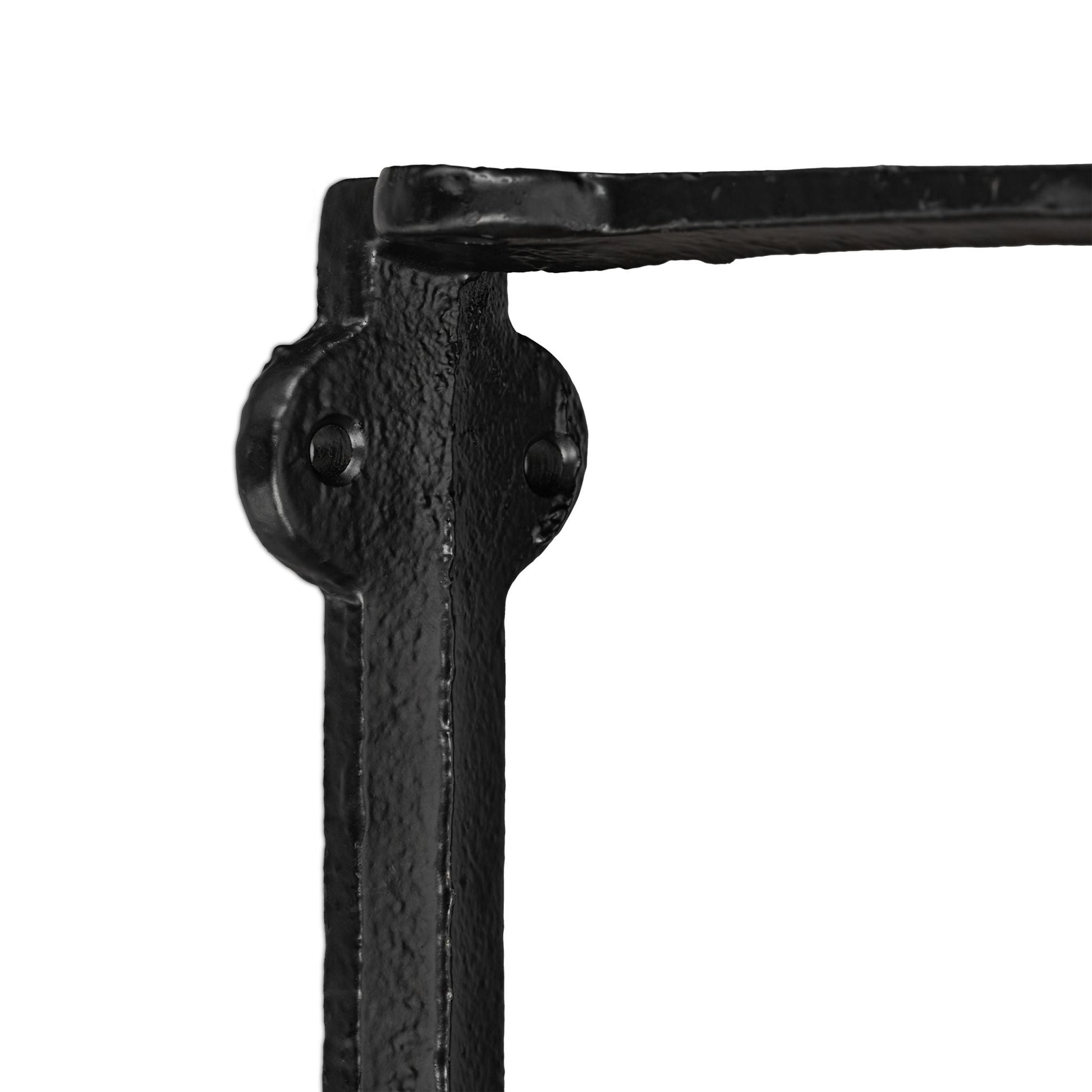 Regalwinkel Gusseisen Kette 2er-Set Schwarz von Relaxdays