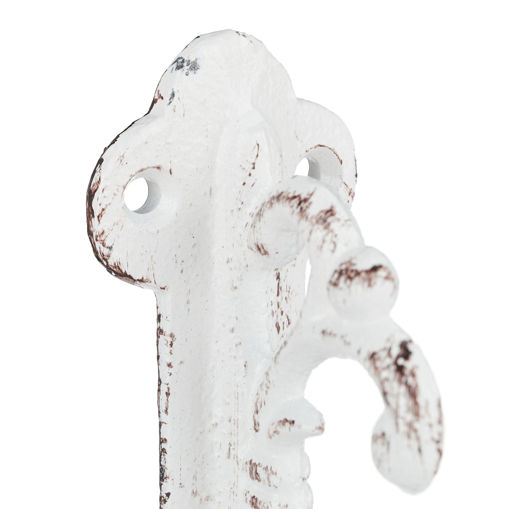 Regalwinkel antik 2er-Set Weiss von Relaxdays