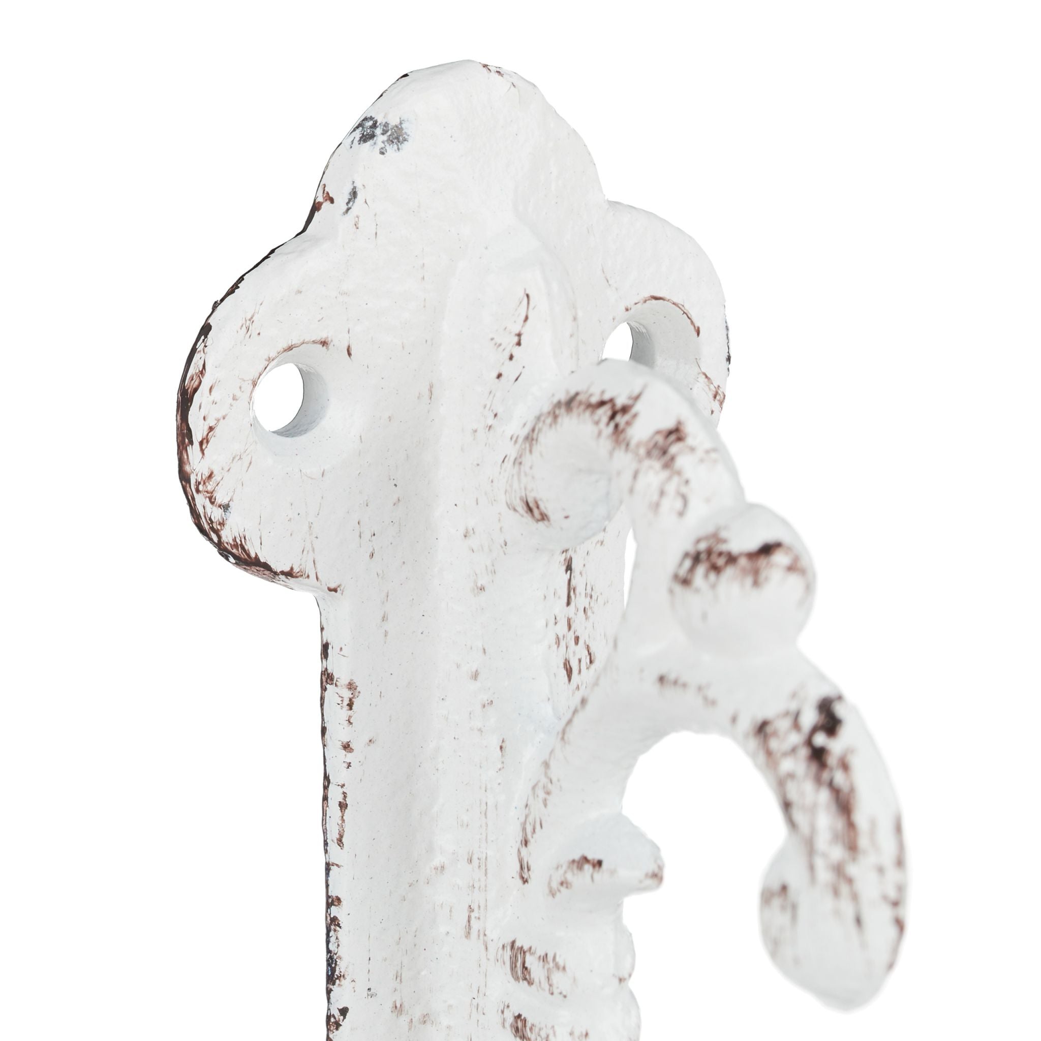 Regalwinkel antik 2er-Set Weiss von Relaxdays