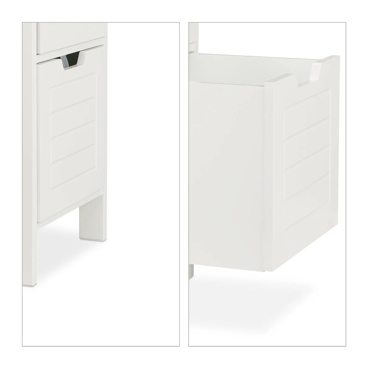 Badezimmerschrank Weiss von Relaxdays