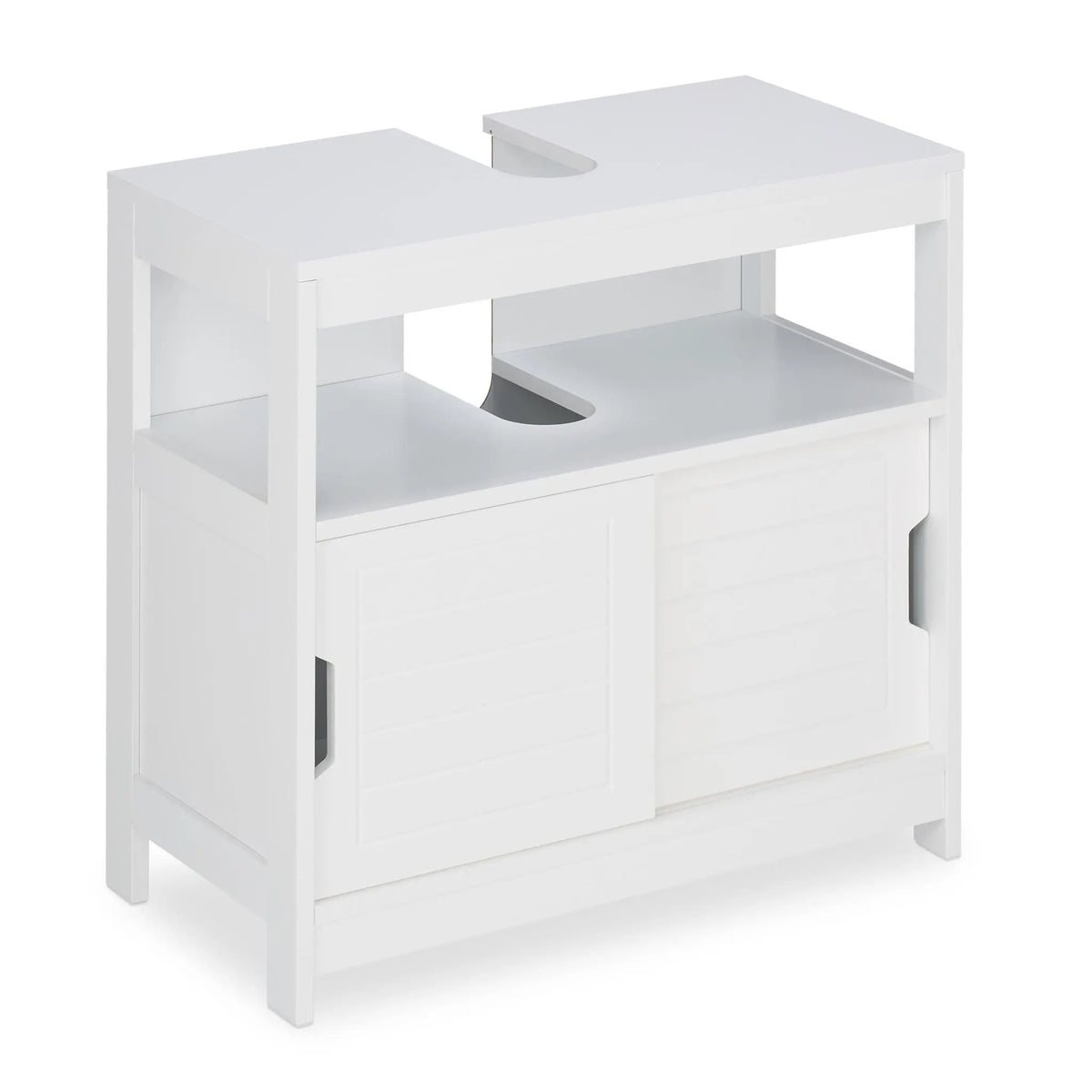 Waschbeckenunterschrank Weiss von Relaxdays