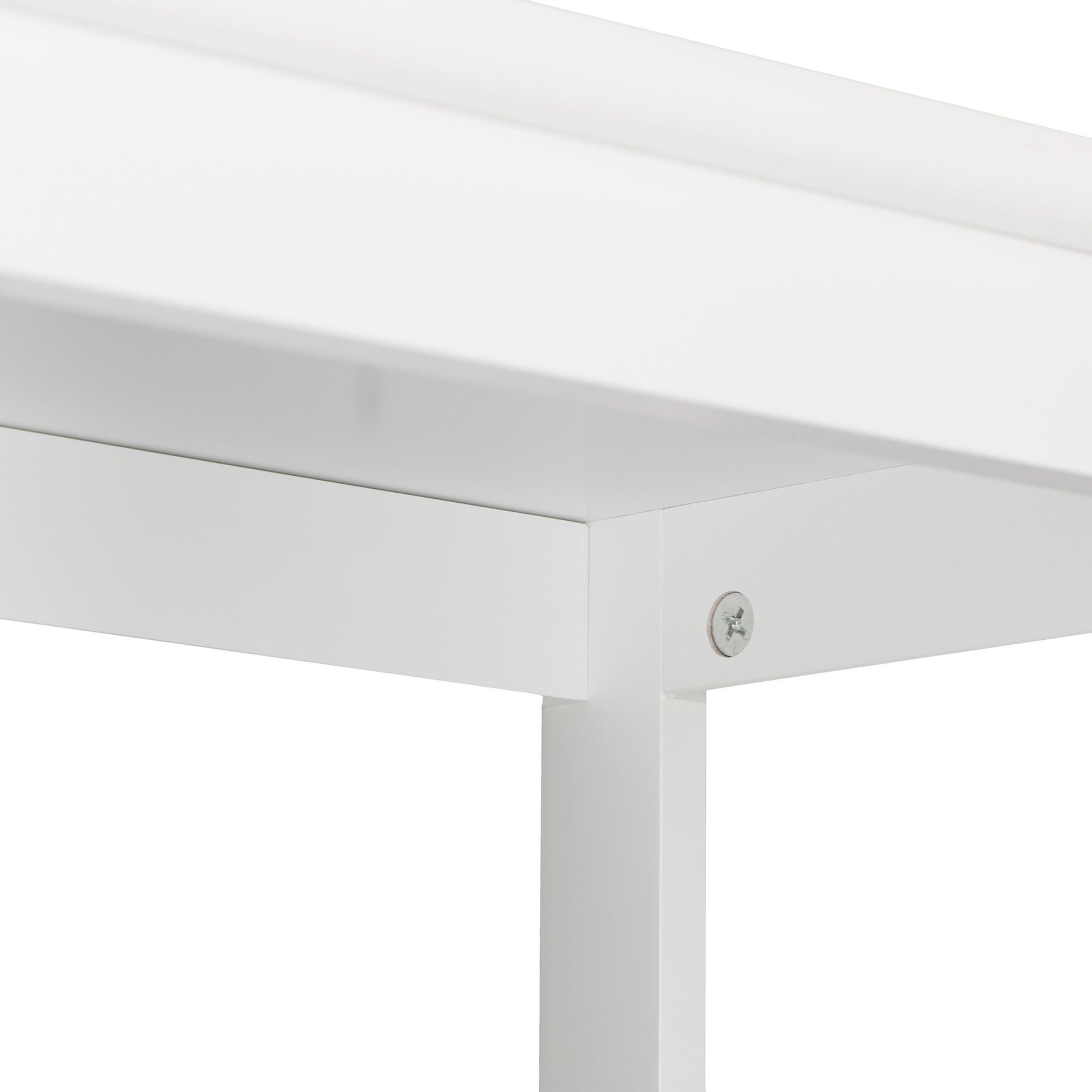 Badschrank mit 3 Fächern Weiss von Relaxdays