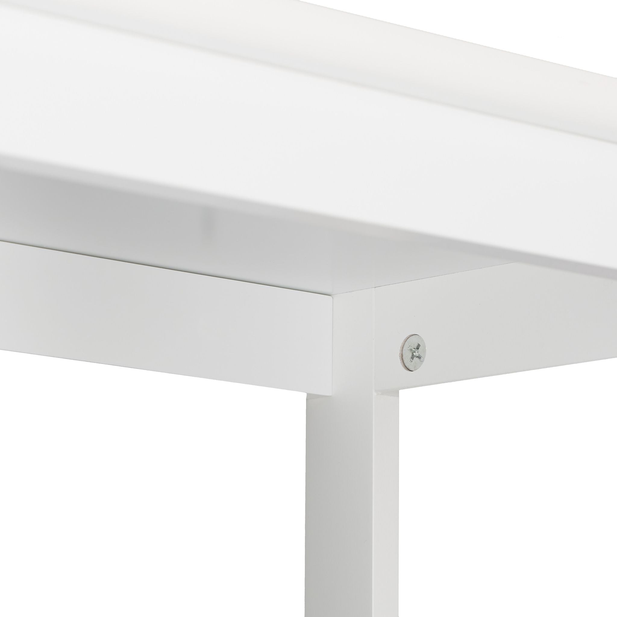 Badschrank mit 3 Fächern Weiss von Relaxdays
