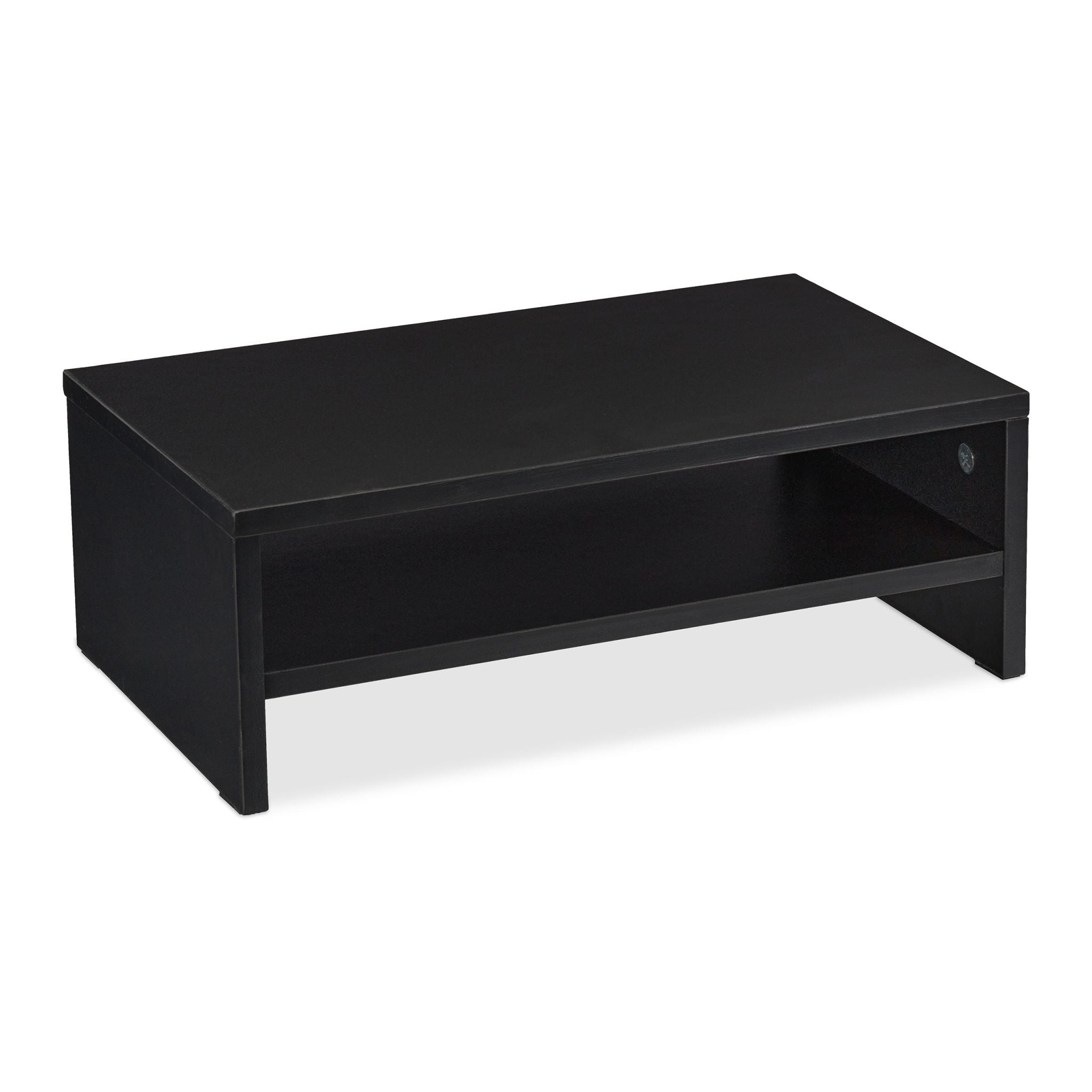 Monitorständer Schwarz von Relaxdays