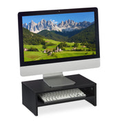 Monitorständer Schwarz von Relaxdays