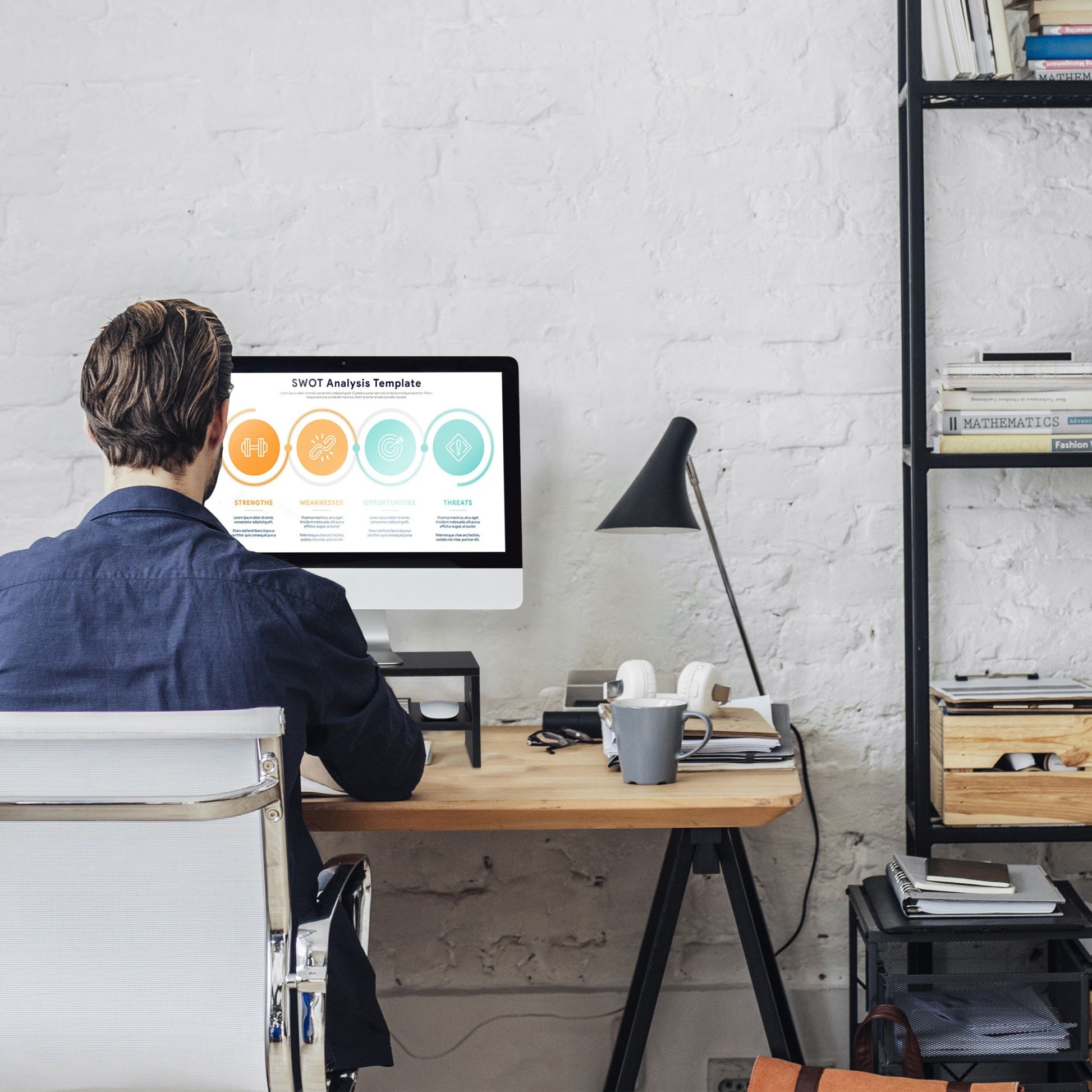 Monitorständer Schwarz von Relaxdays
