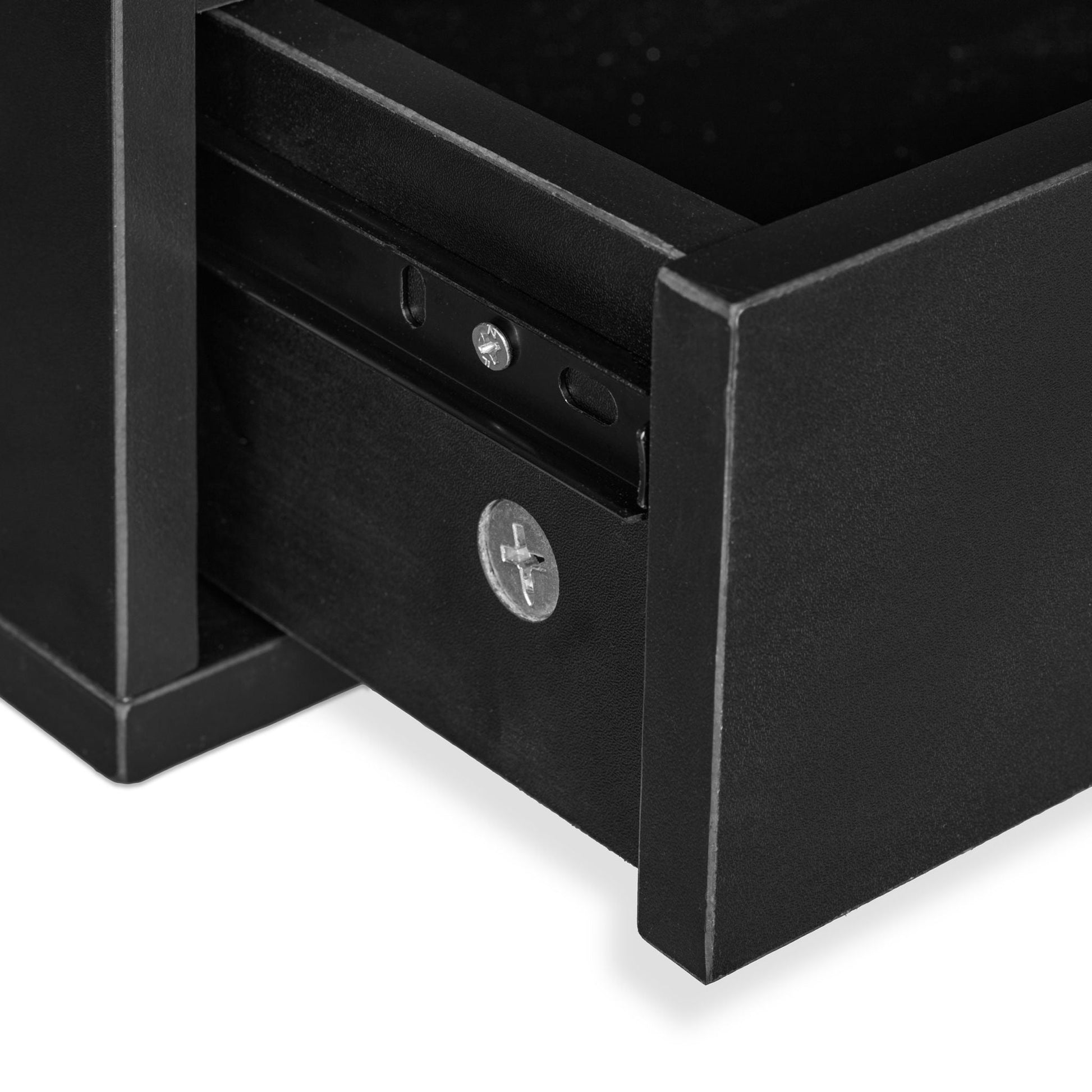 Druckerständer Schreibtisch Schwarz von Relaxdays