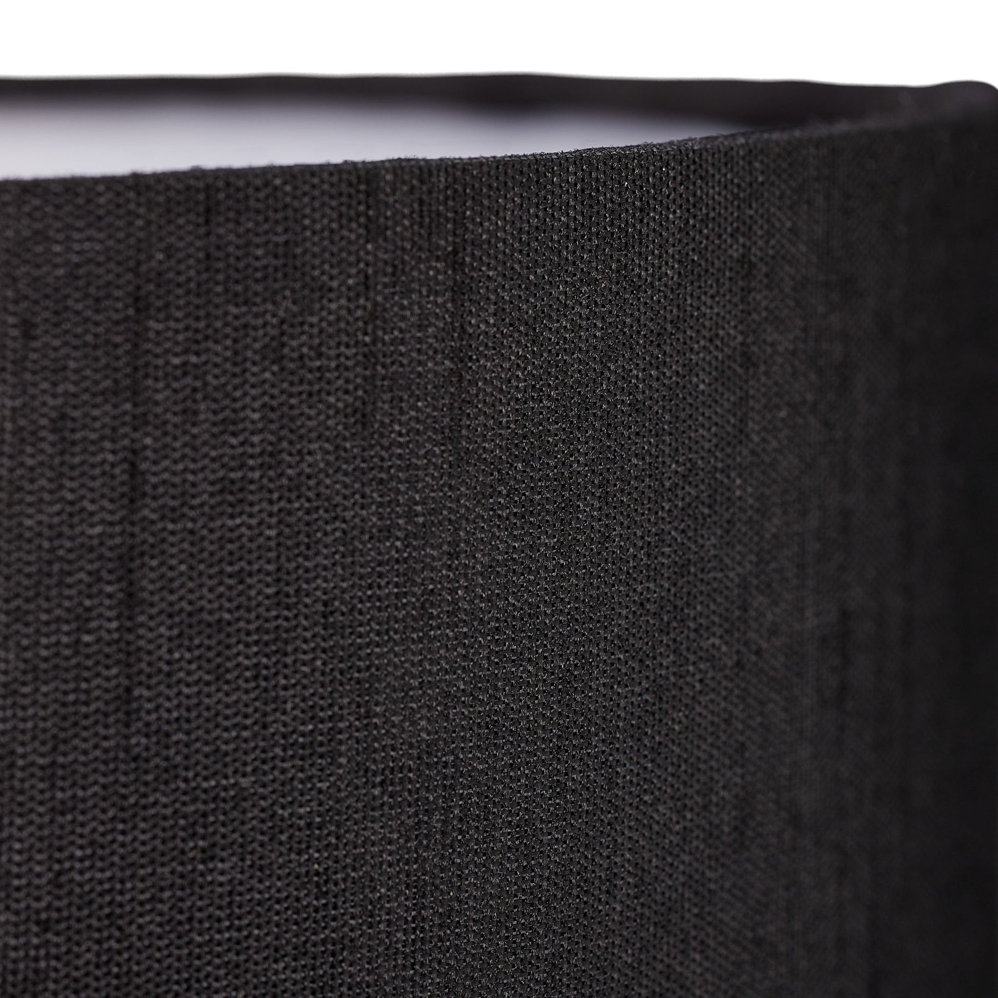 Wandleuchte mit Stoffschirm Gold-Schwarz von Relaxdays