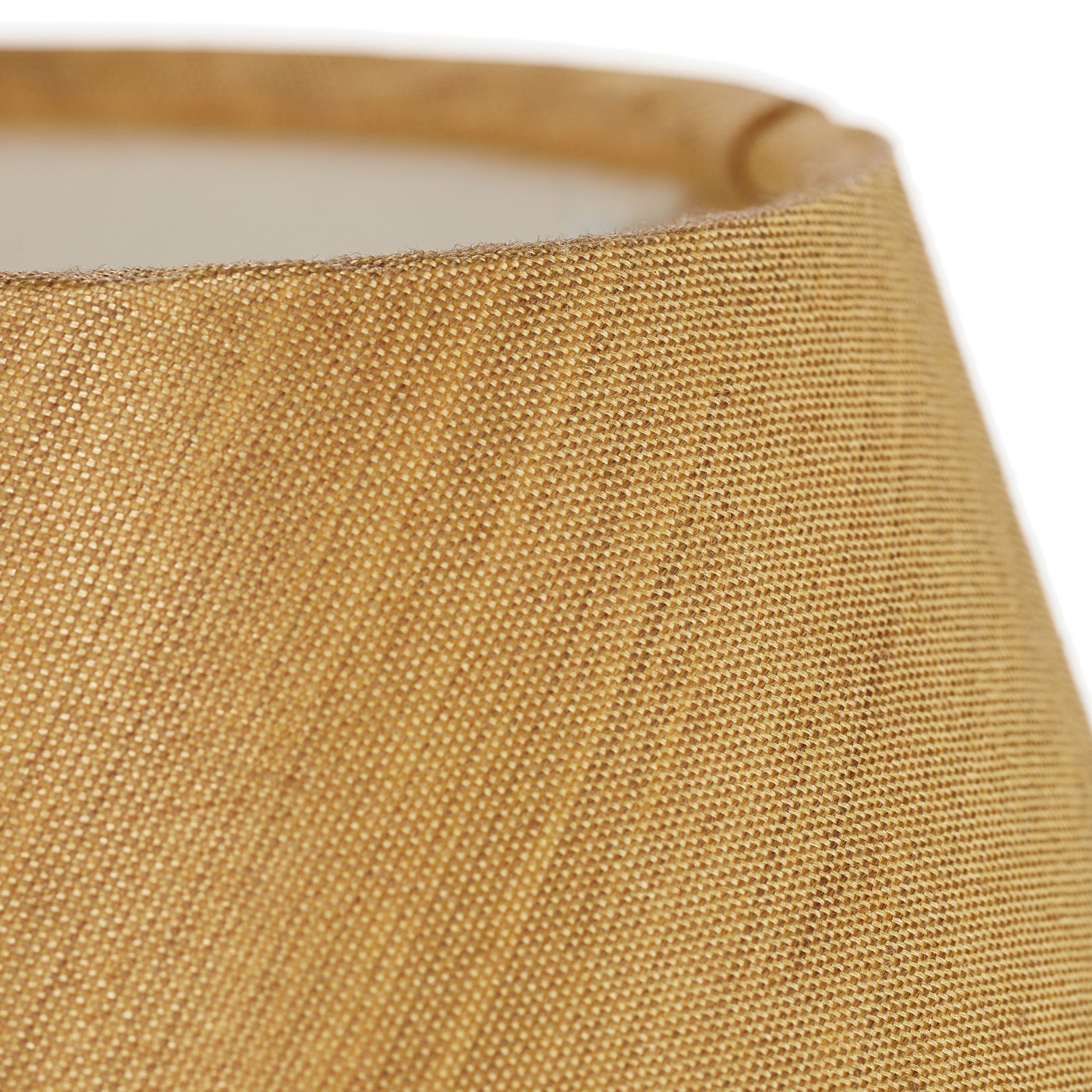 Wandlampe mit Schirm Gold-Hellbraun von Relaxdays