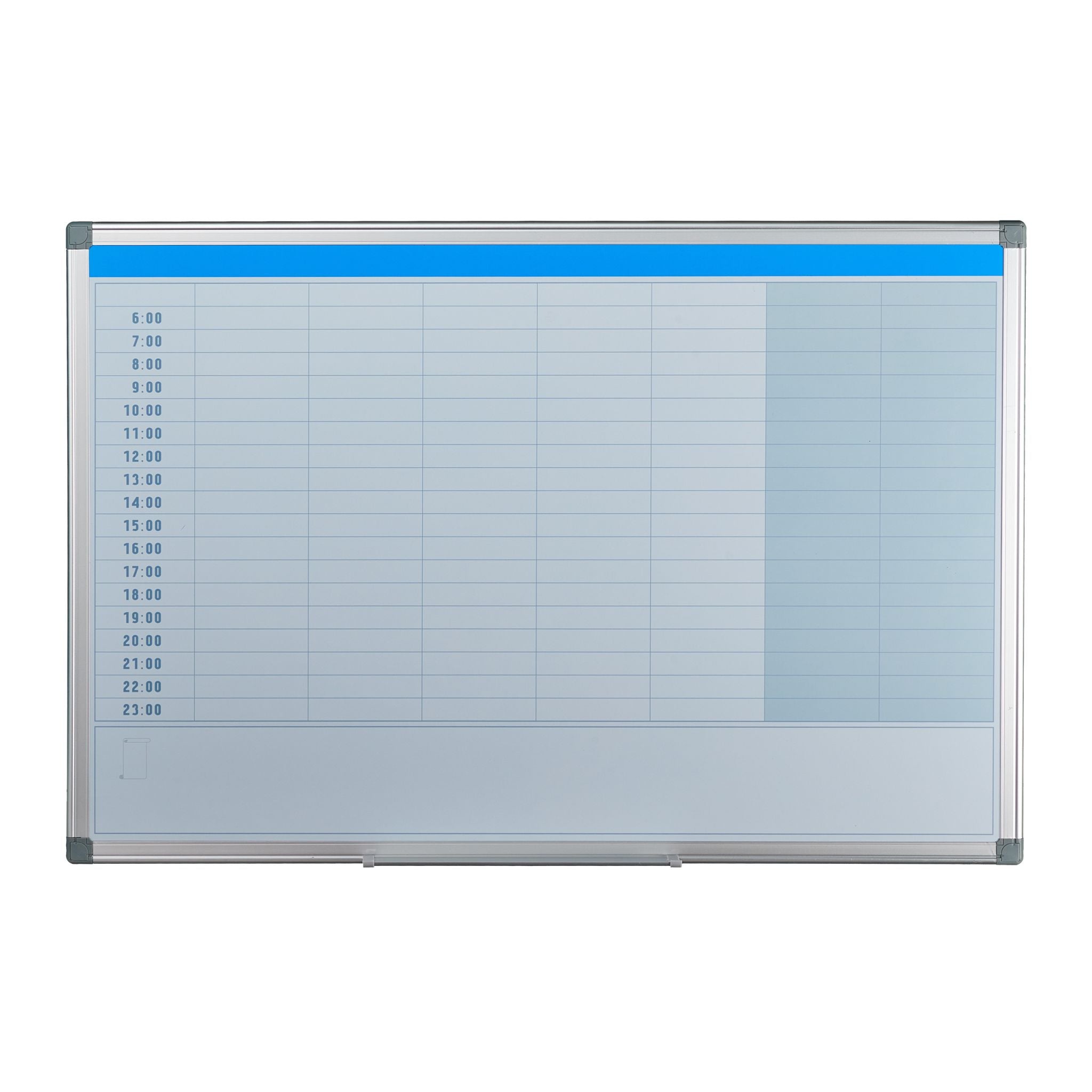 Whiteboard Planer Weiss