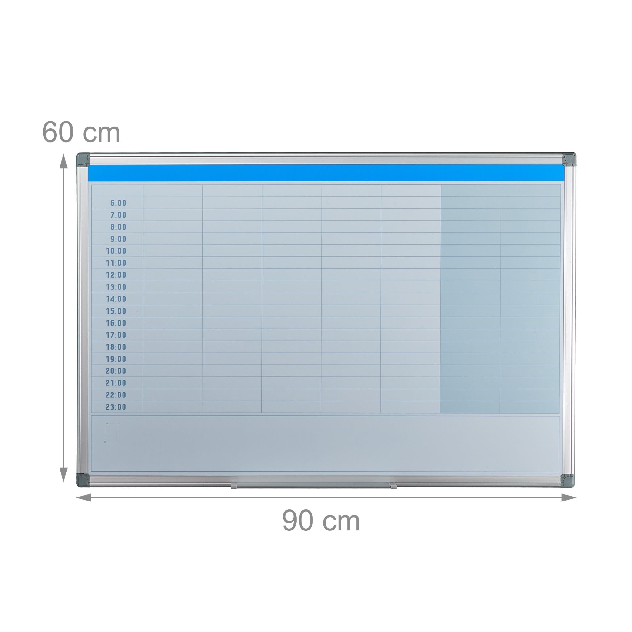 Whiteboard Planer Weiss