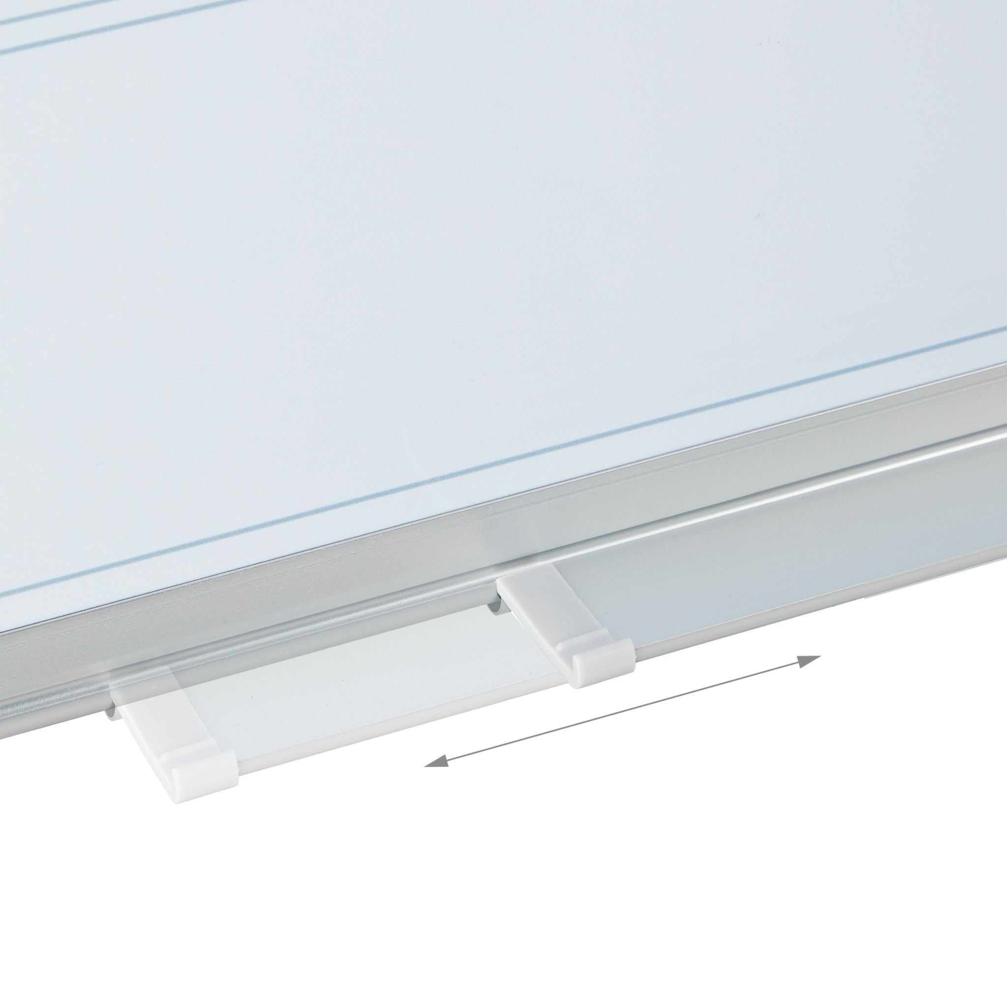Whiteboard Planer Weiss