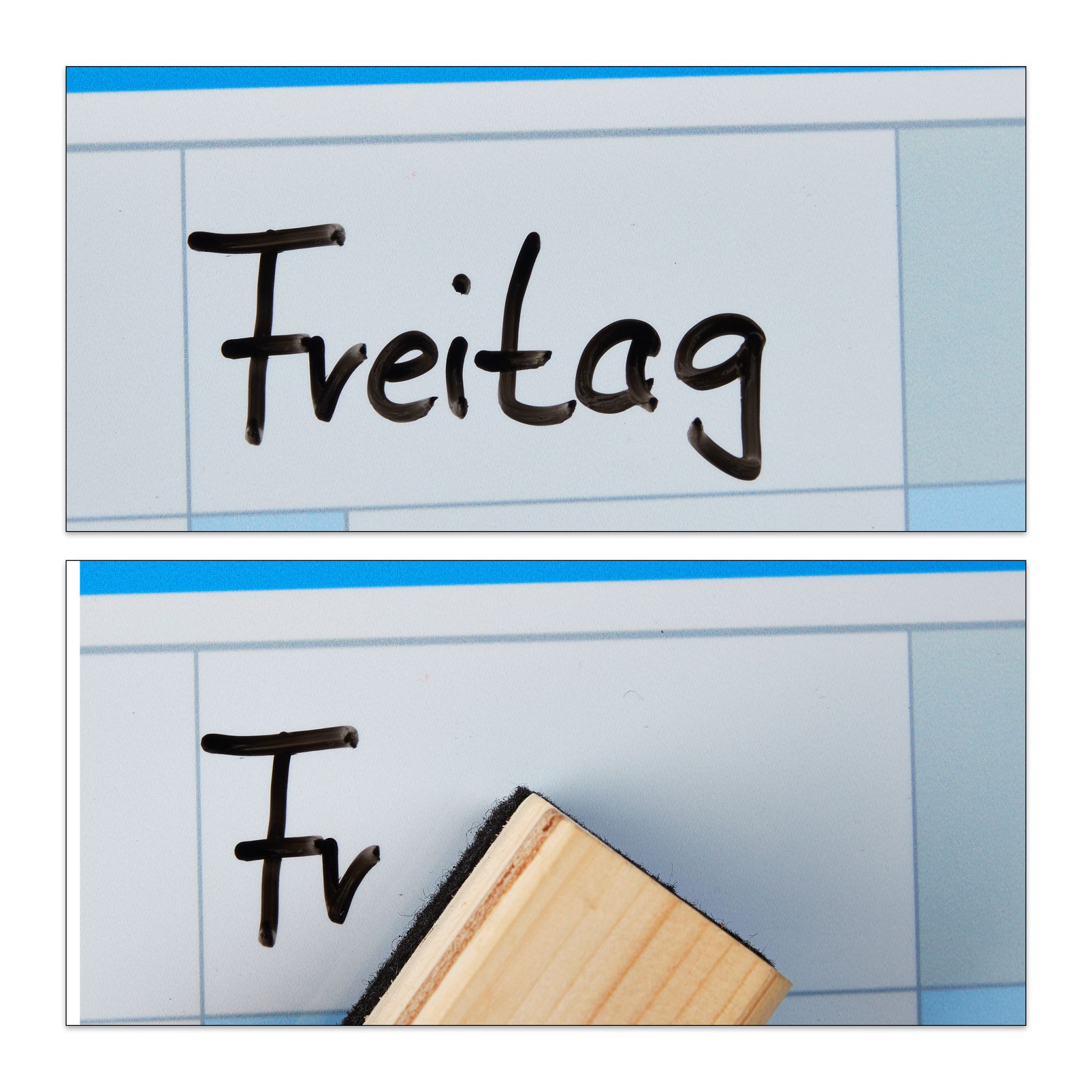 Whiteboard Planer Weiss von Relaxdays