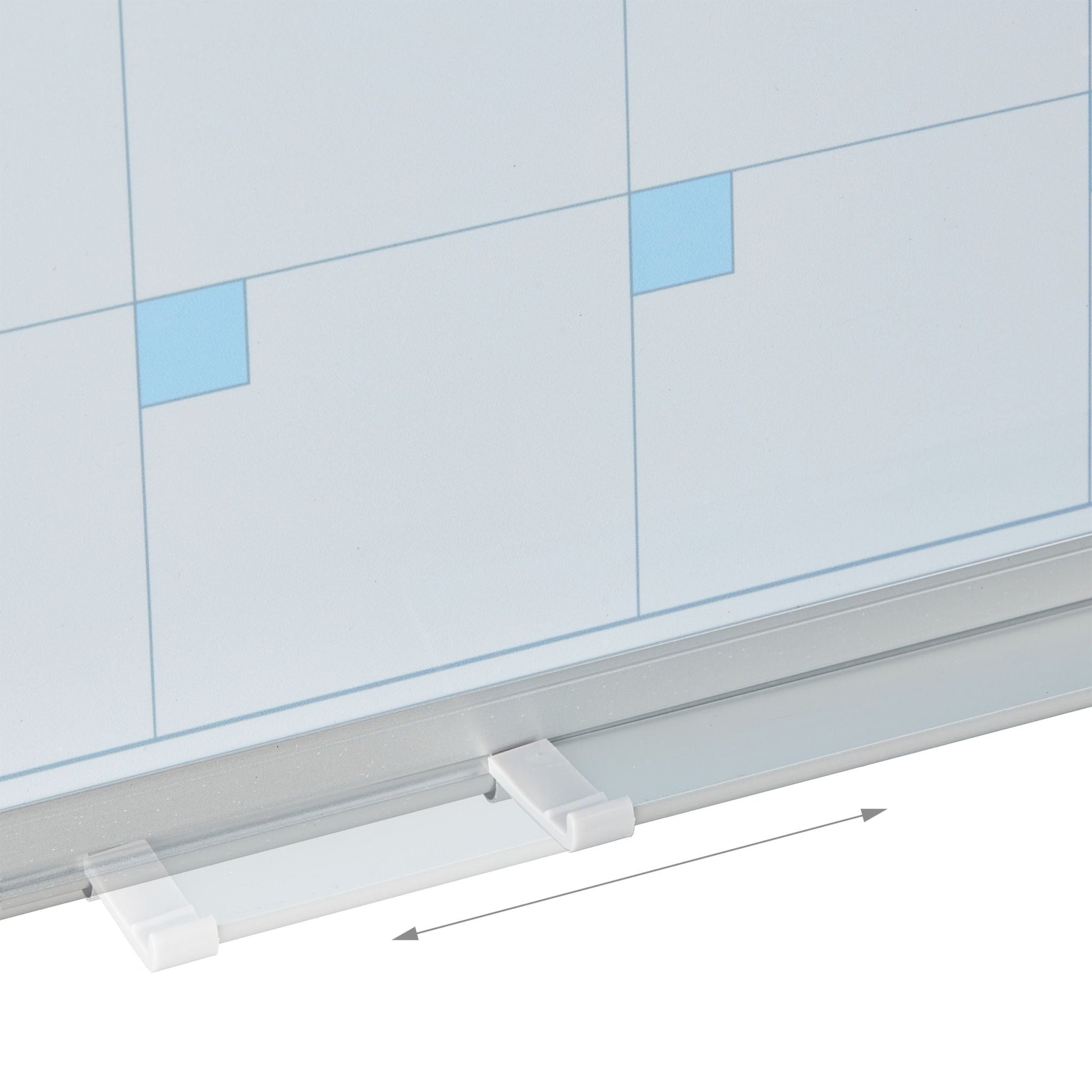 Whiteboard Planer Weiss von Relaxdays