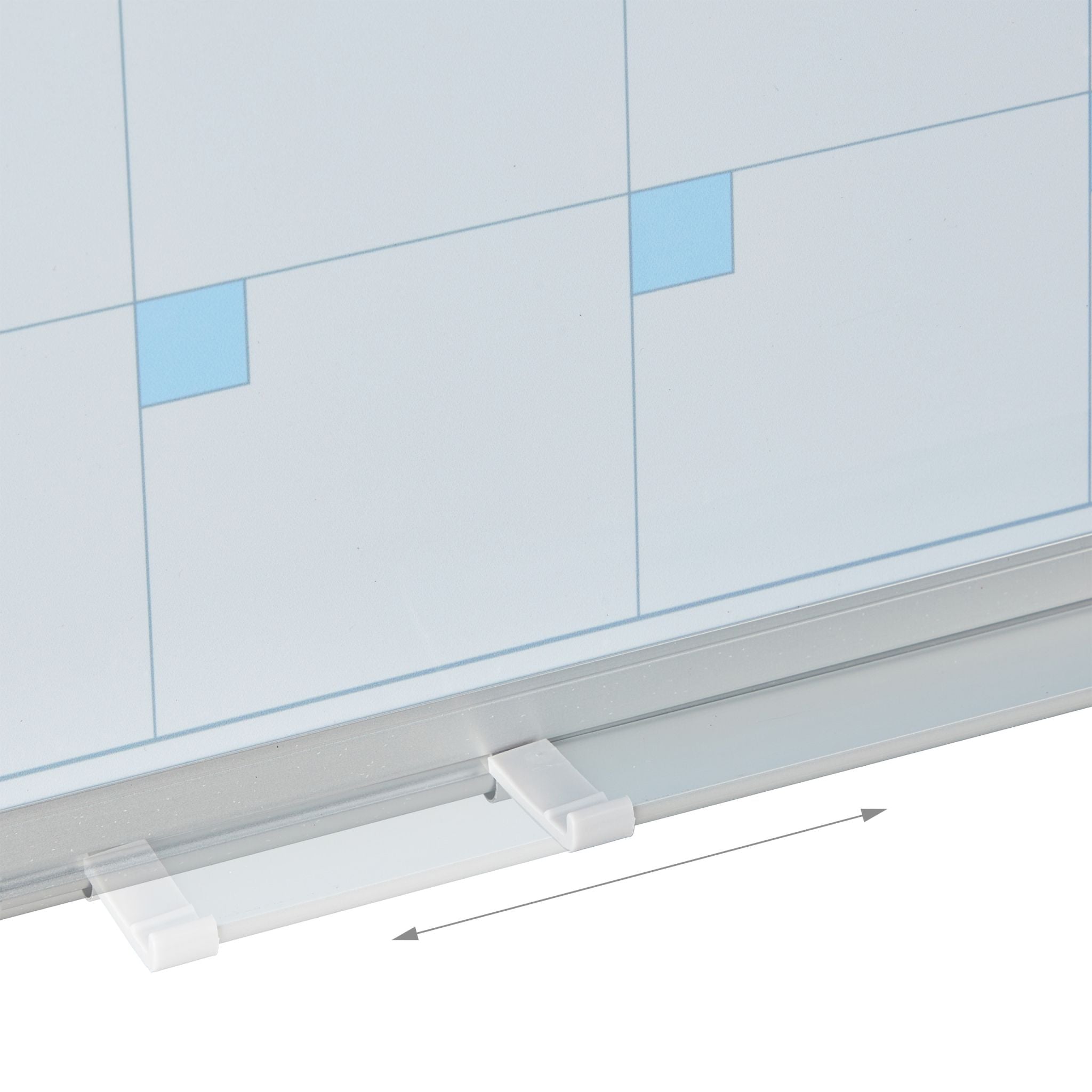Whiteboard Planer Weiss von Relaxdays