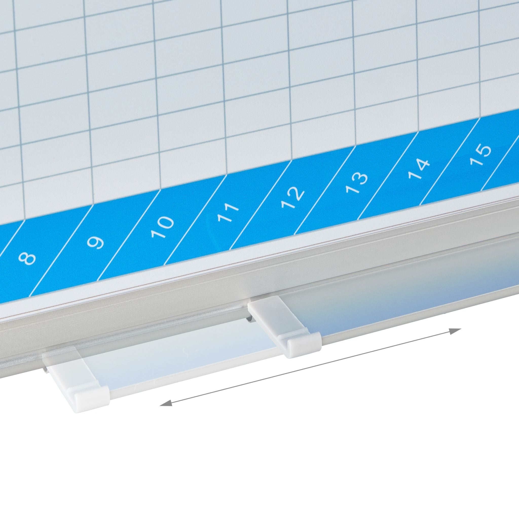 Whiteboard Planer Weiss