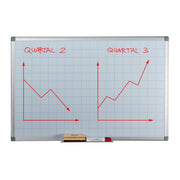 Whiteboard Planer Weiss