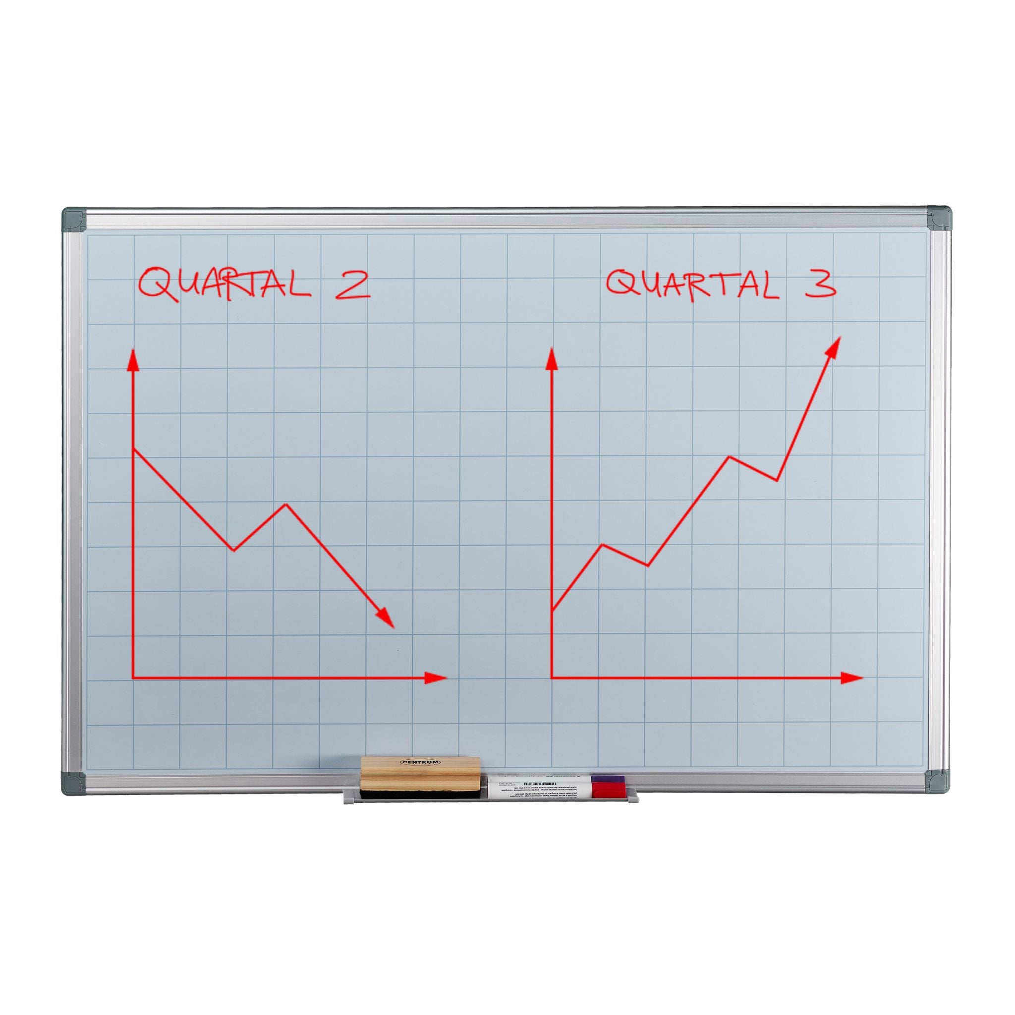 Whiteboard Planer Weiss