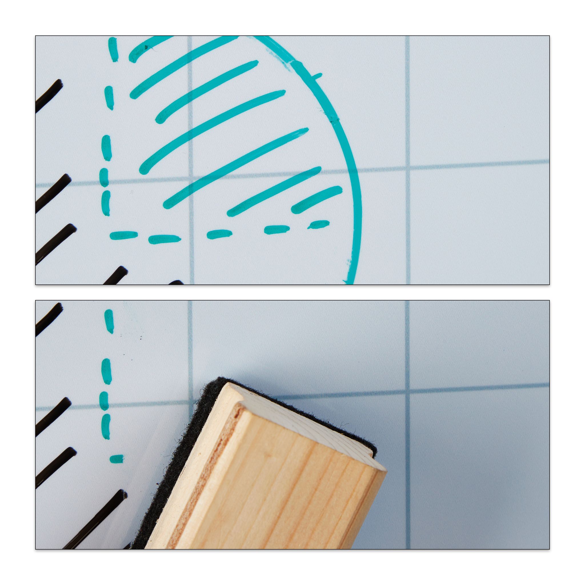 Whiteboard Planer Weiss